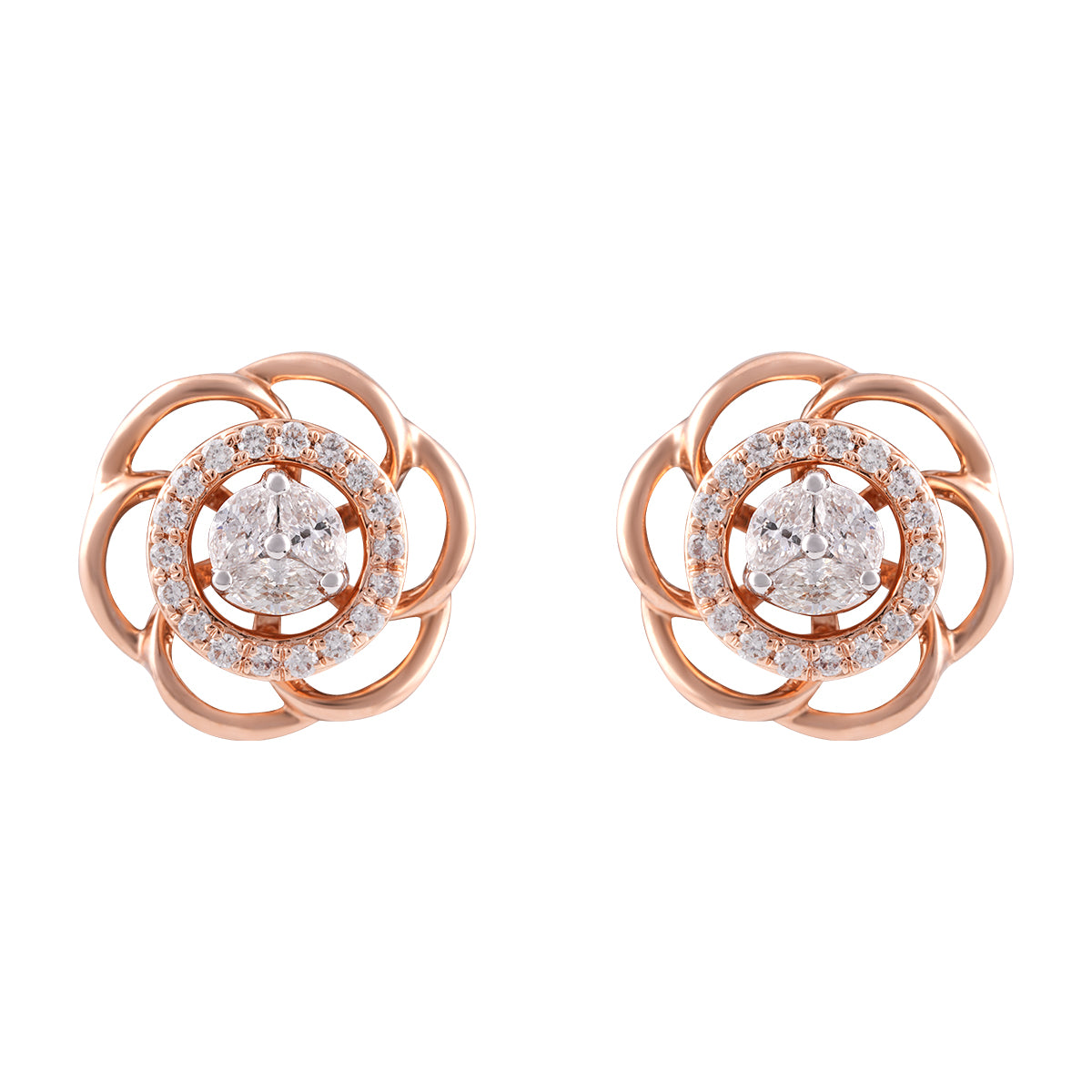 Diamond Earring MLj-09