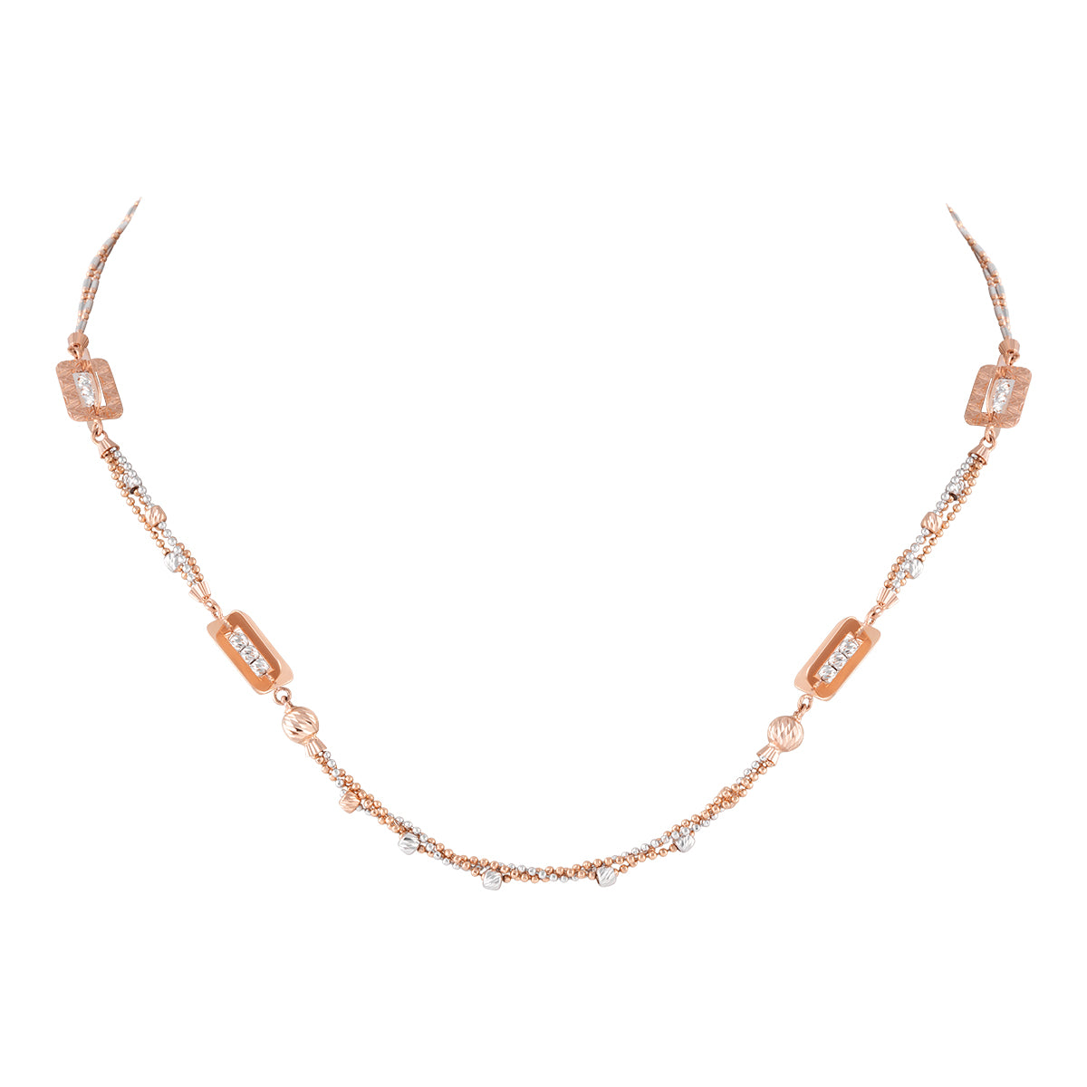 Gold Beaded Chain MLJ-58