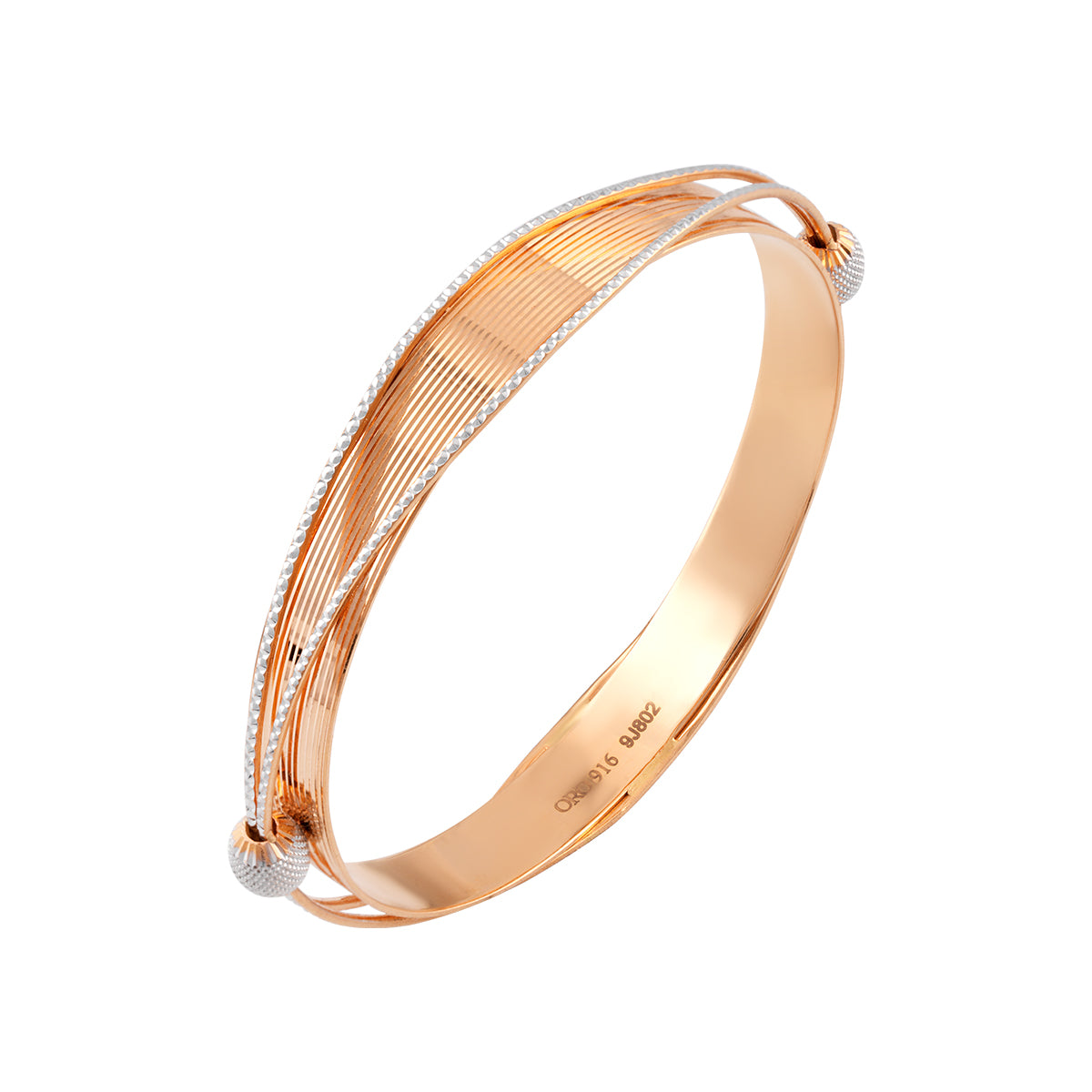 Elegance Gold Bangle MLJ-68