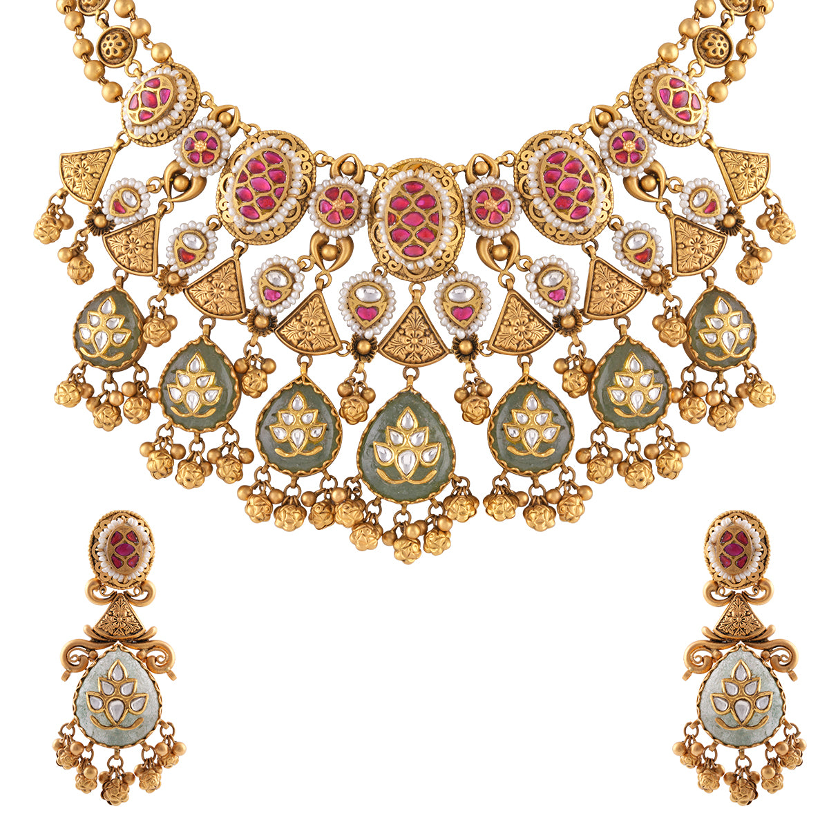 Choker Necklace Set MLJ-81