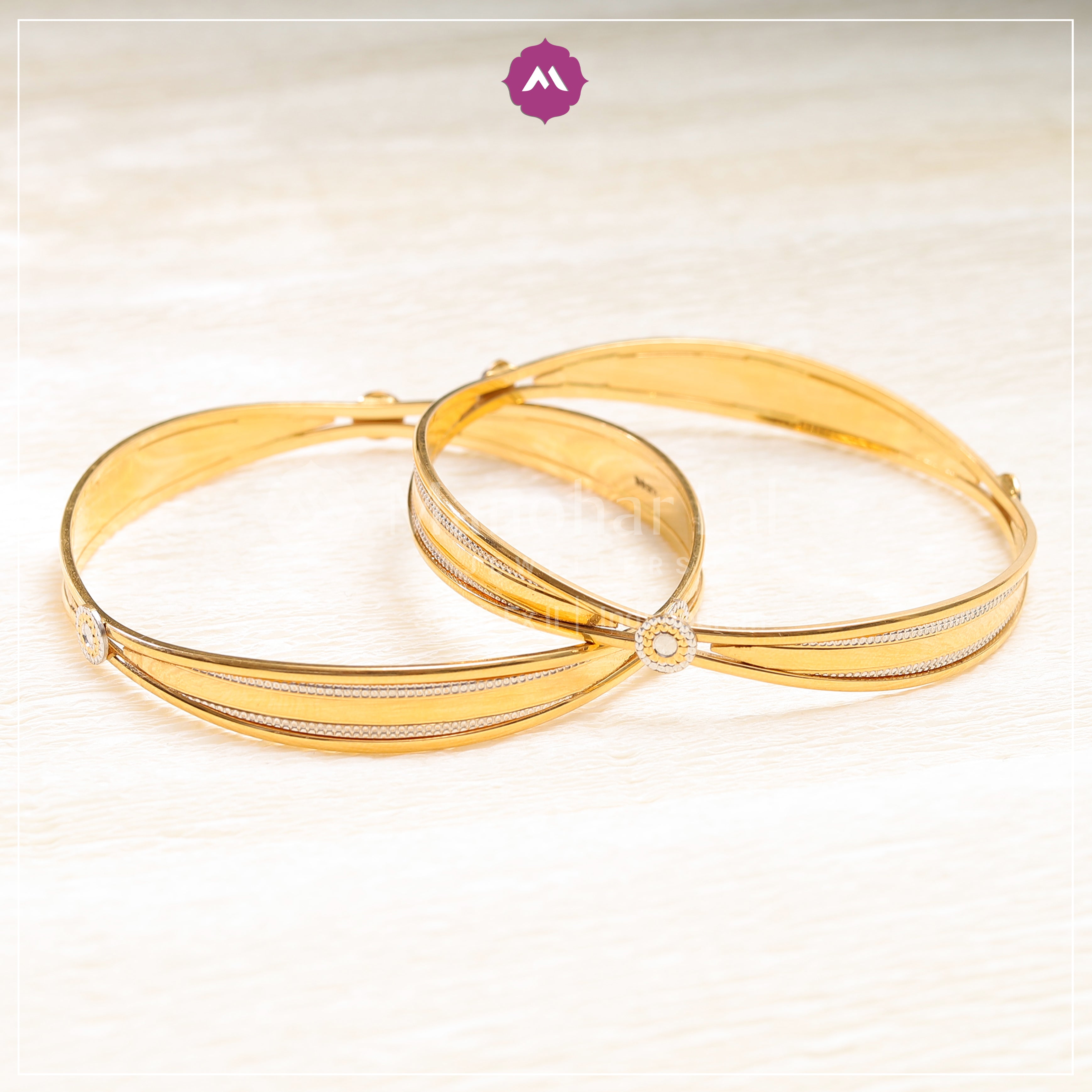 Gold Bangle MLJ-296
