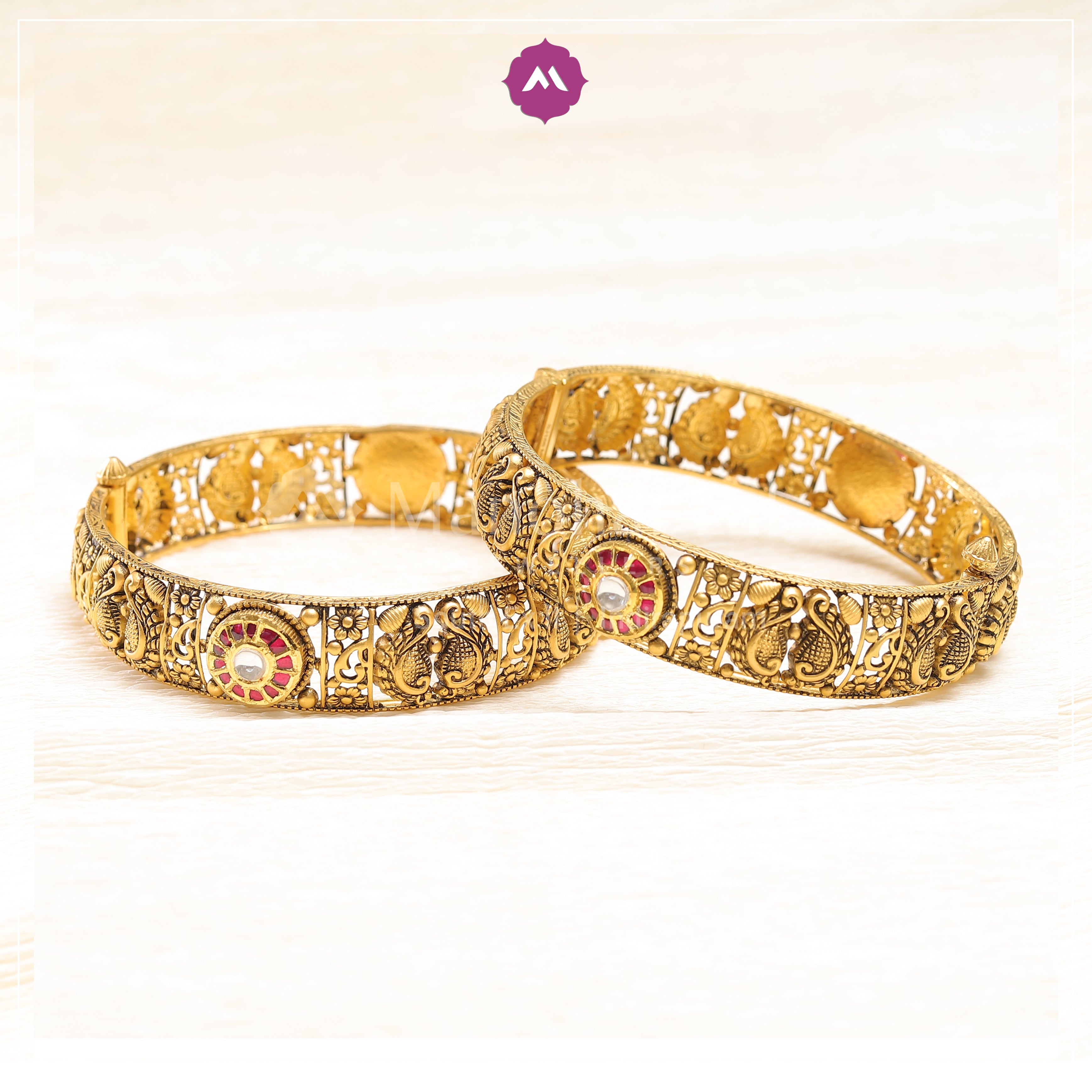 Gold Bangle MLJ-295