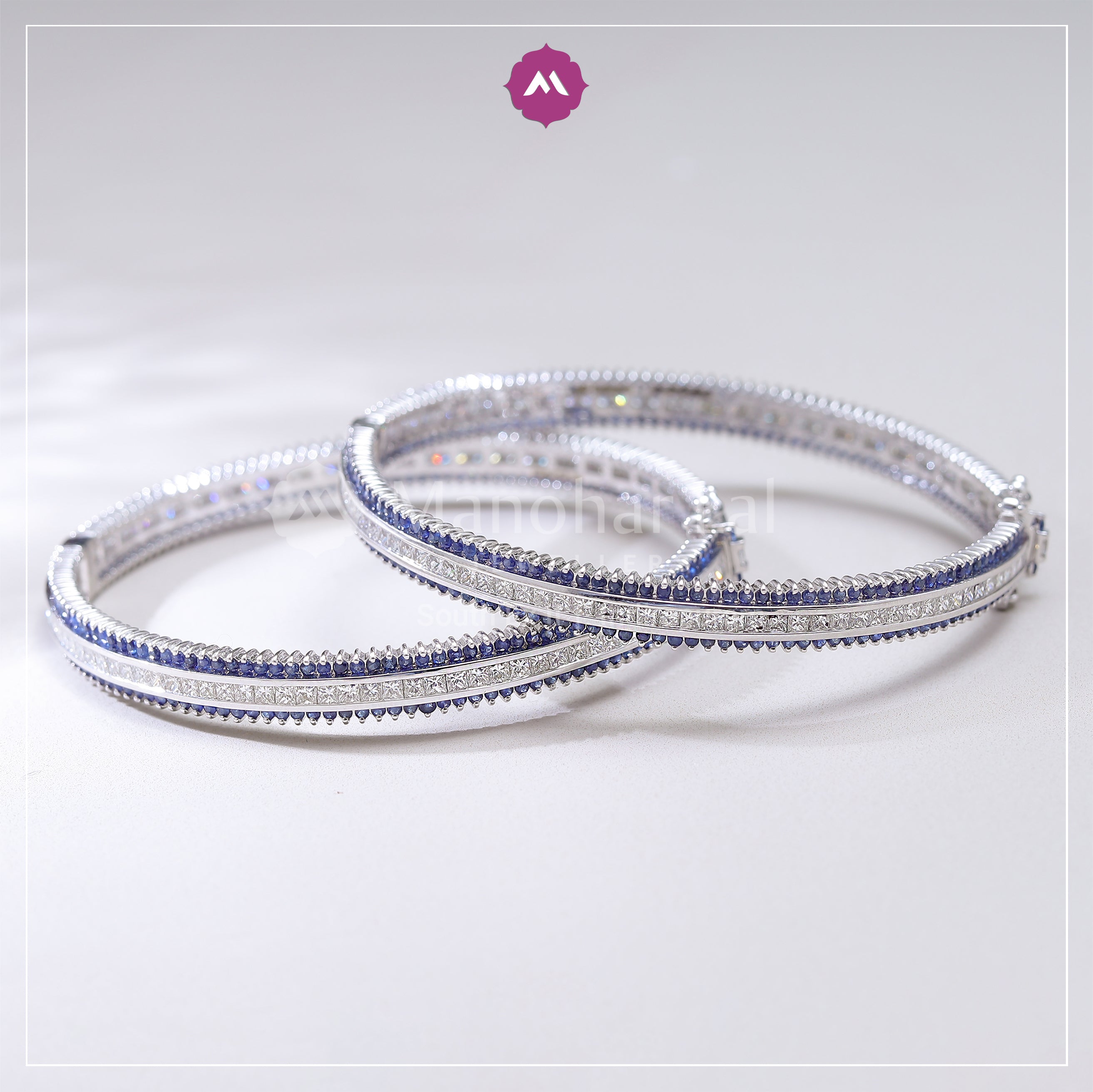 Diamond Bangles MLJ - 465