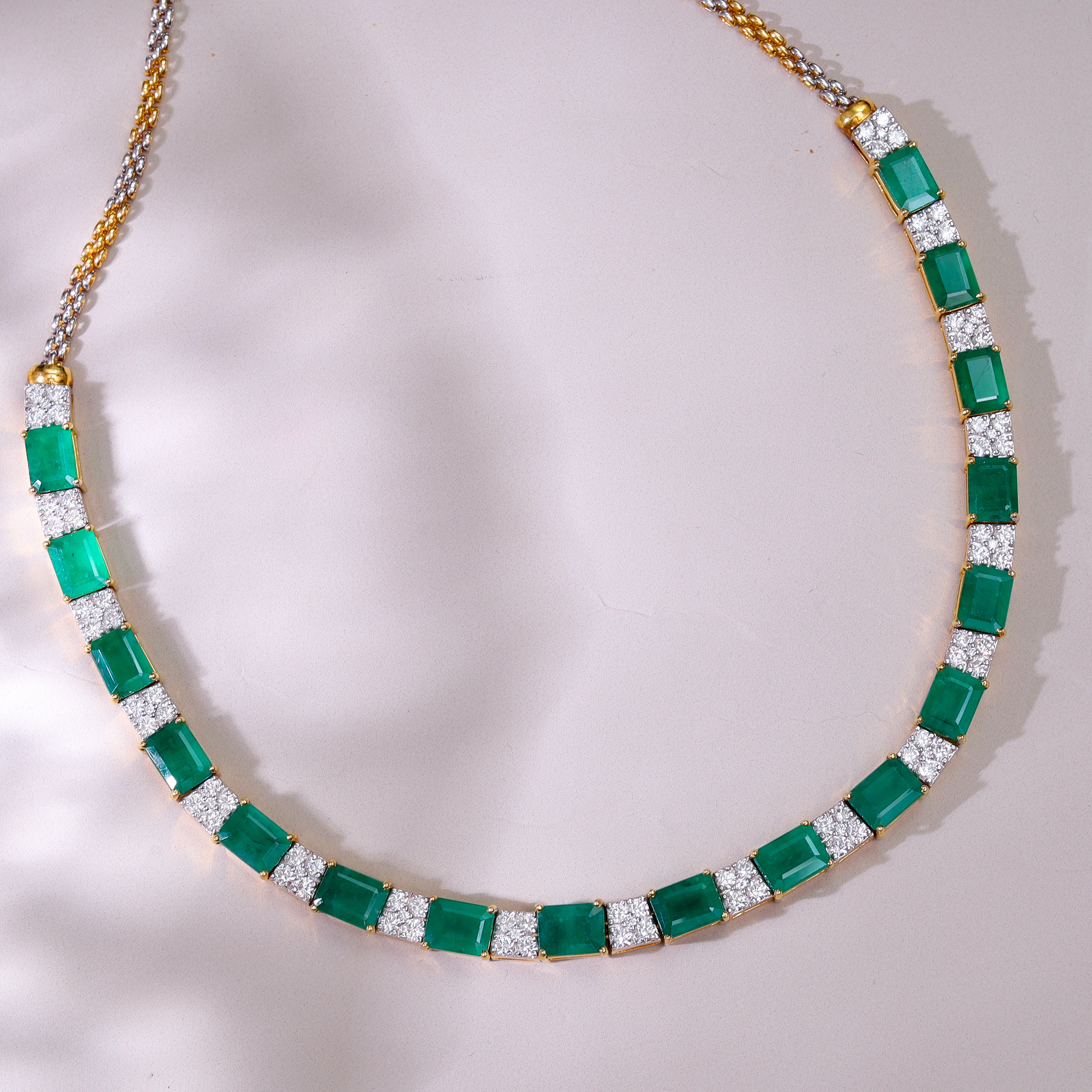 Emerald and Diamond Elegance Set MLJ-27