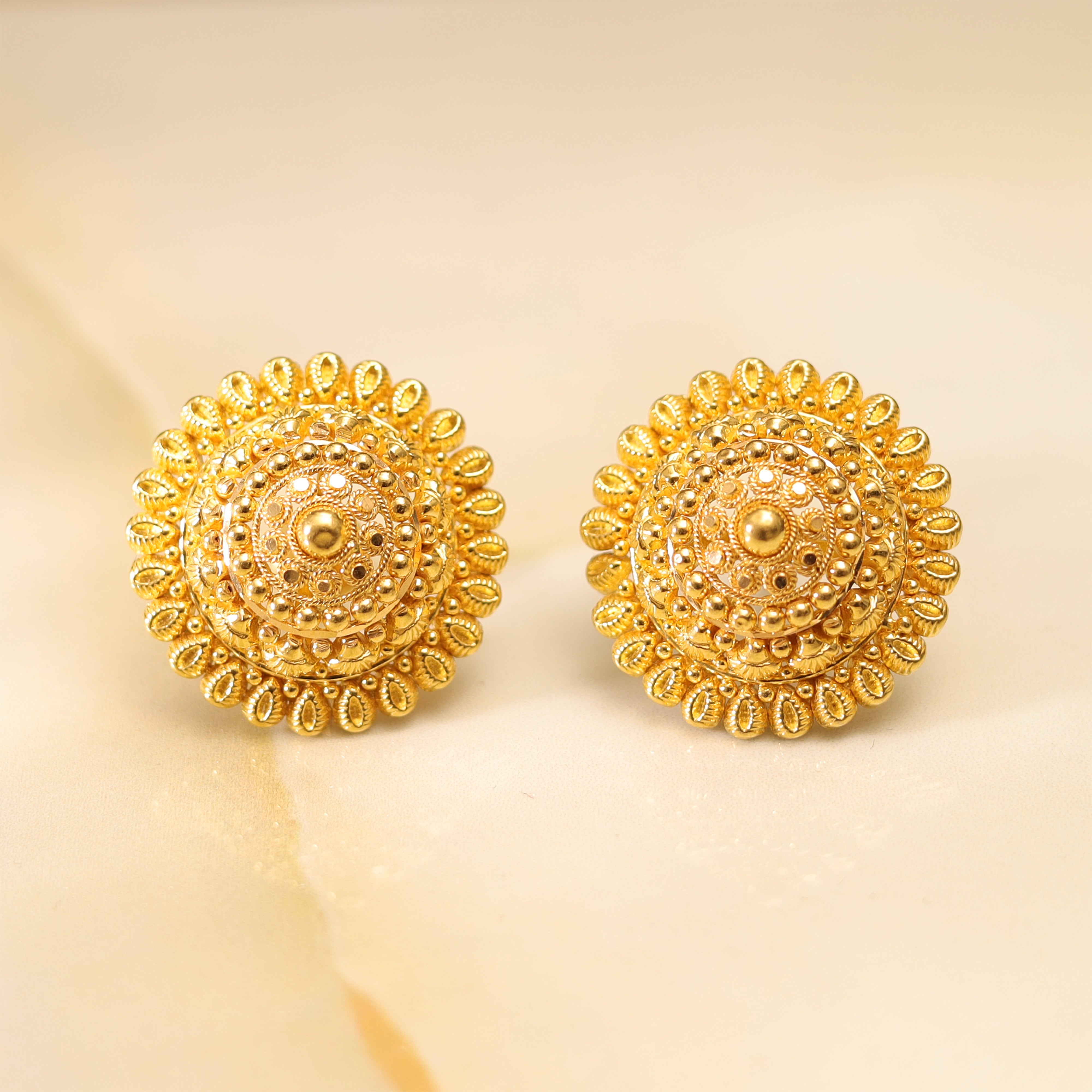 GOLD EARRING MLJ- 591