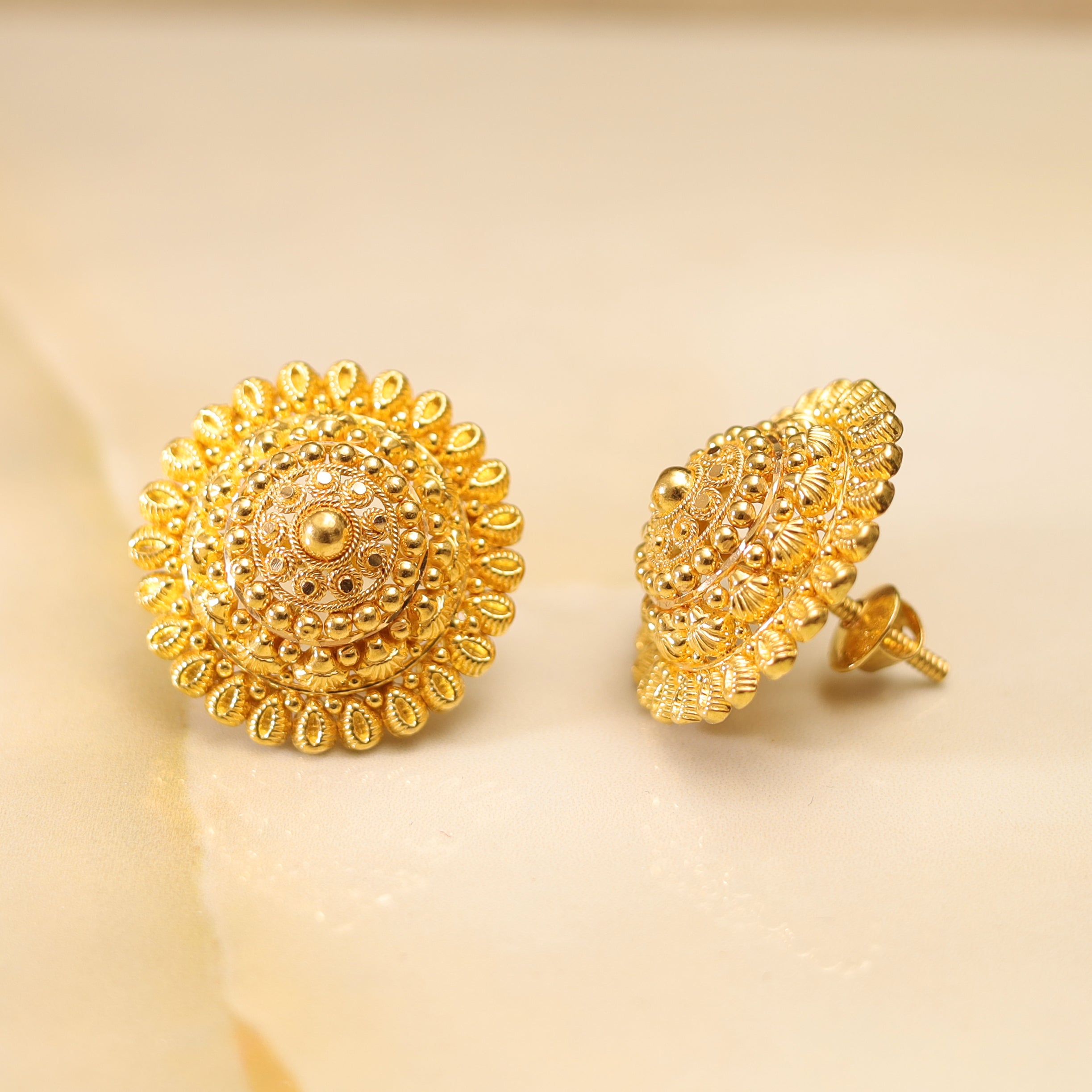 GOLD EARRING MLJ- 591