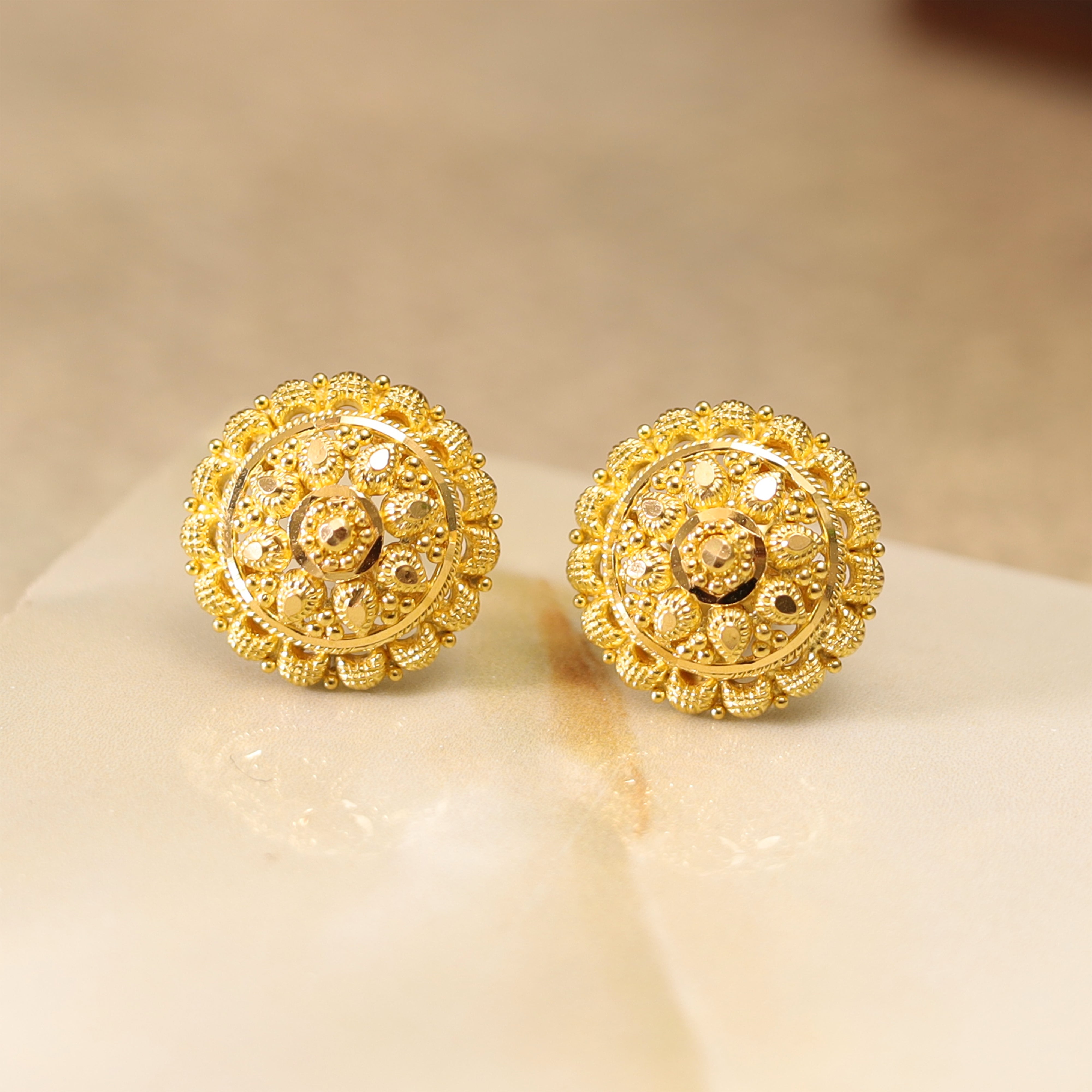 GOLD EARRING MLJ- 602