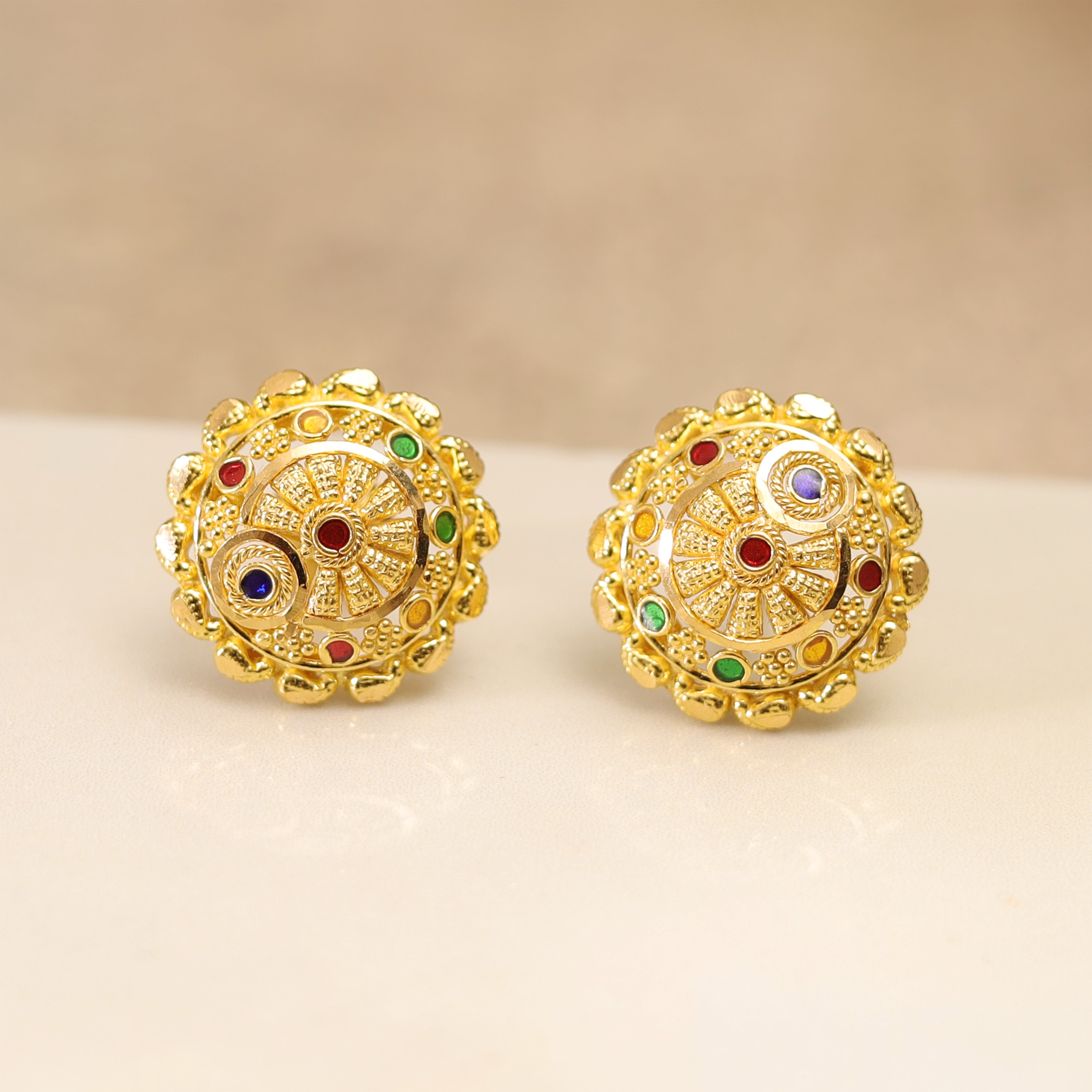 GOLD EARRING MLJ- 603