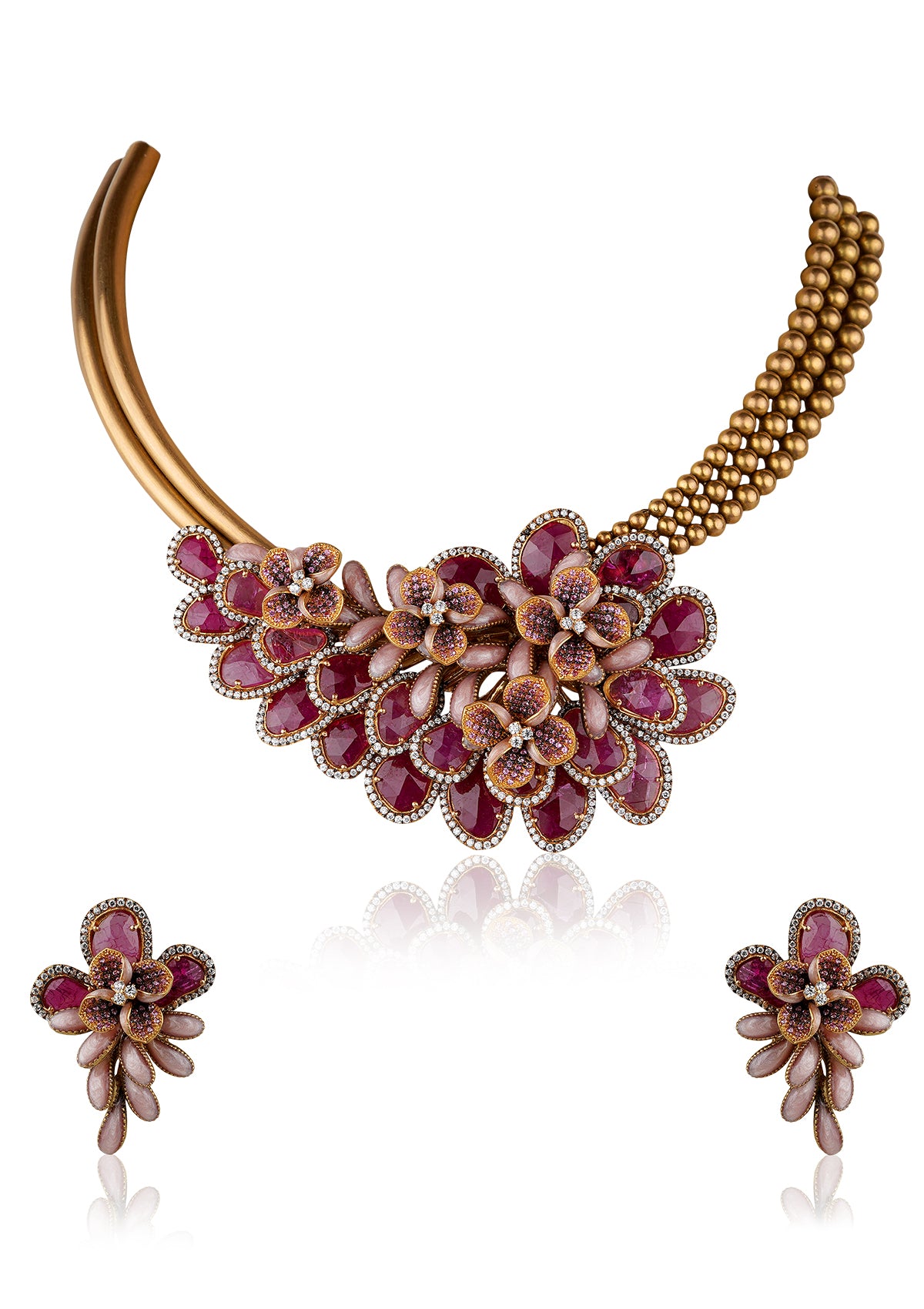 Gold Choker Set