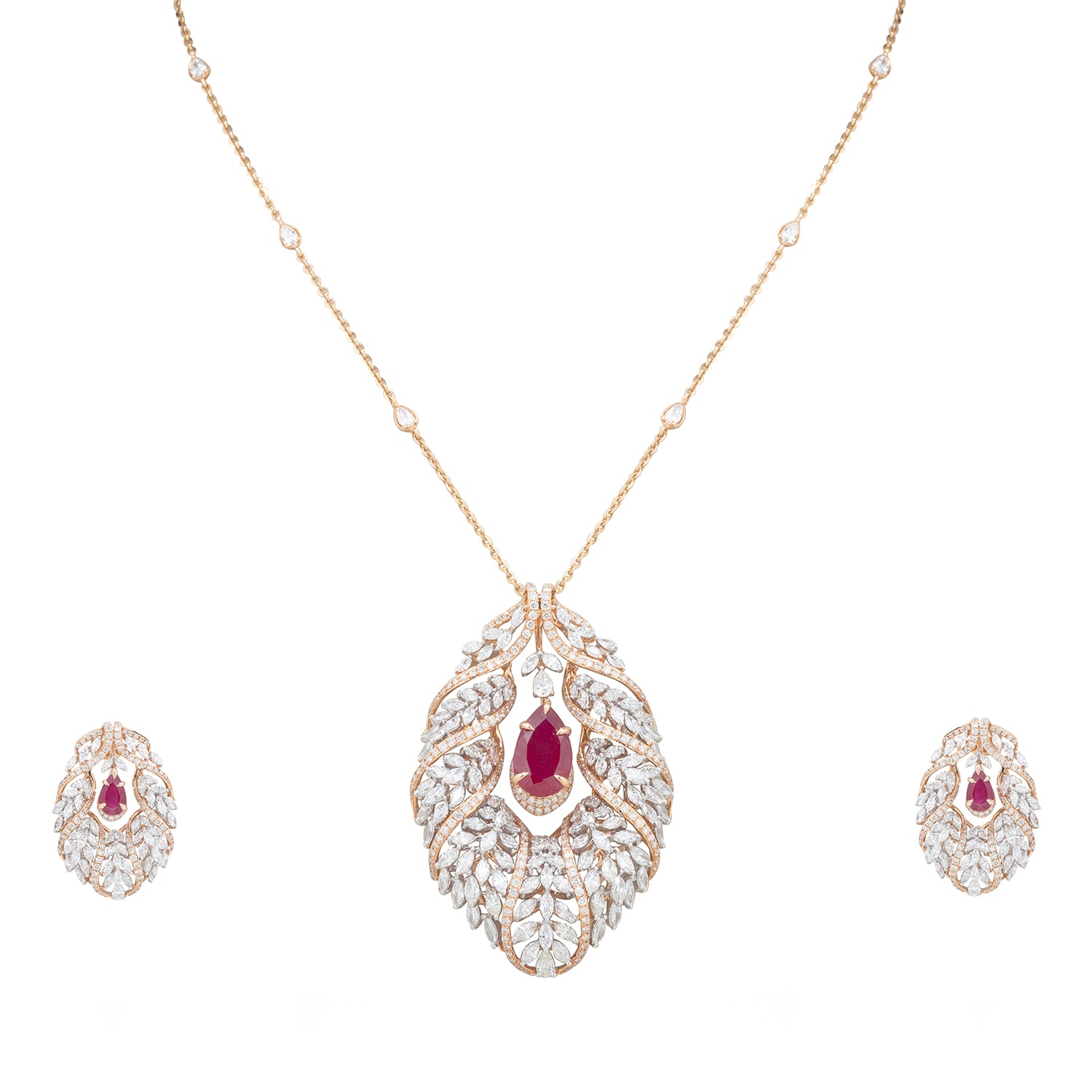 Designer Pendant Set-MLJ-165