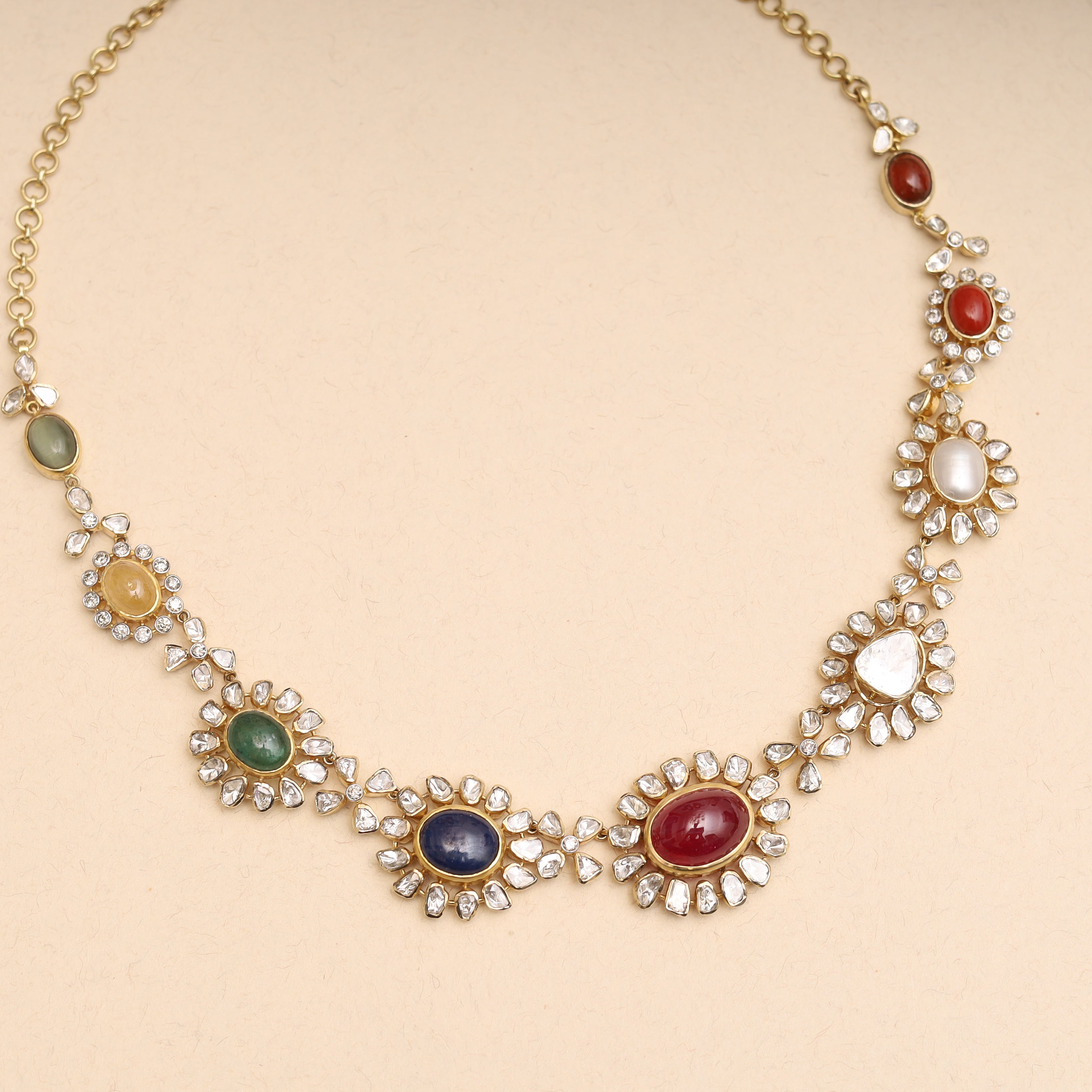 Timeless Polki Navratan Set MLJ-184
