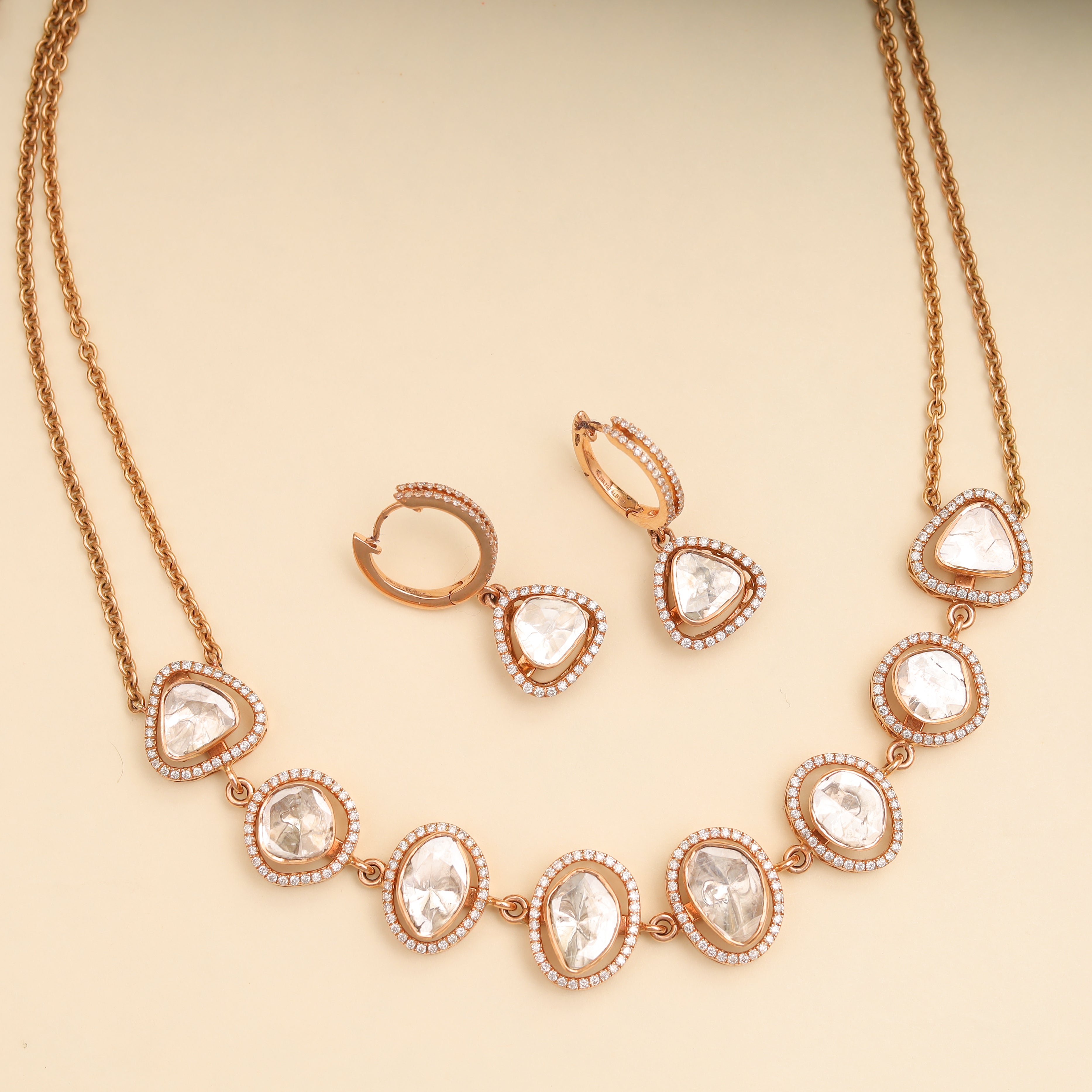 Diamond Polki Set MLJ-195