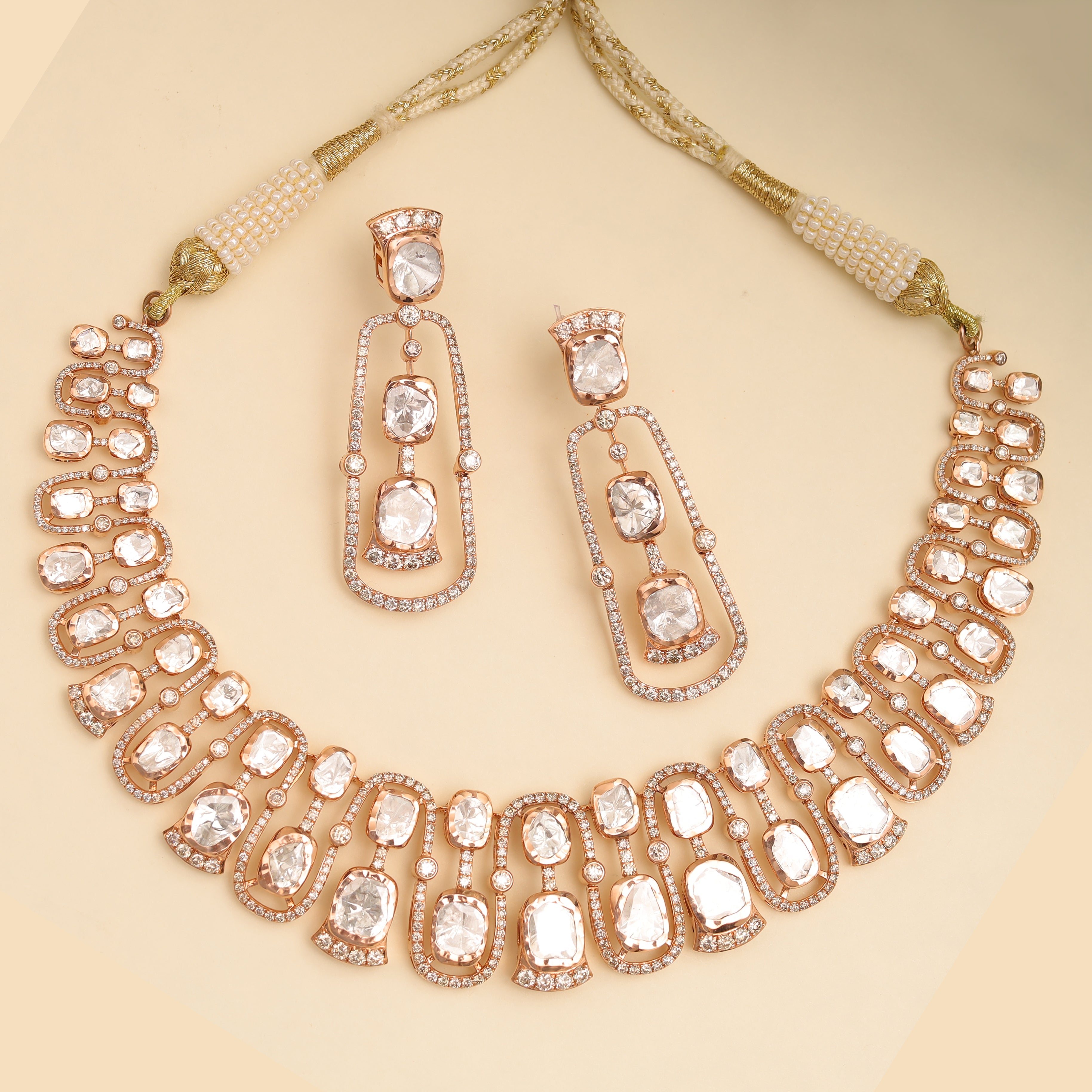 Diamond Polki Set MLJ-194