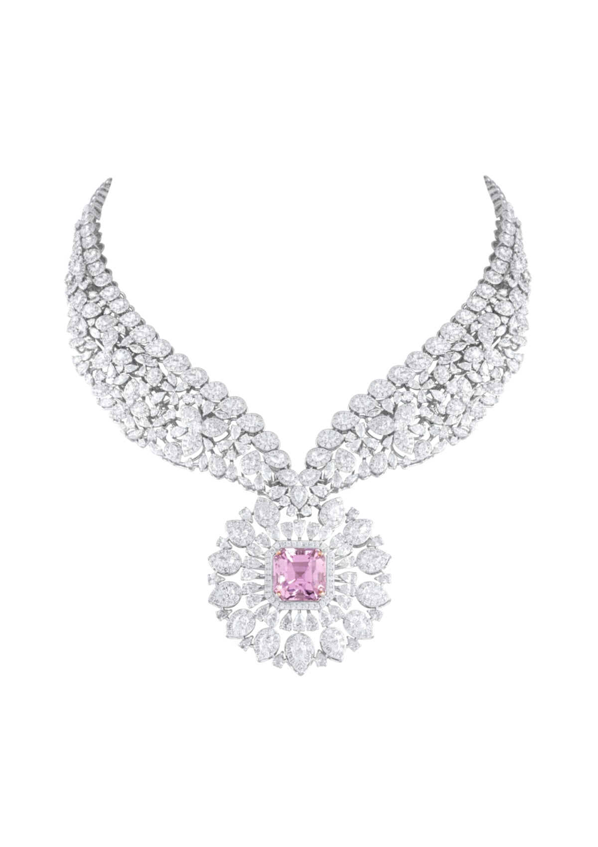 Lavender Kunzite Necklace