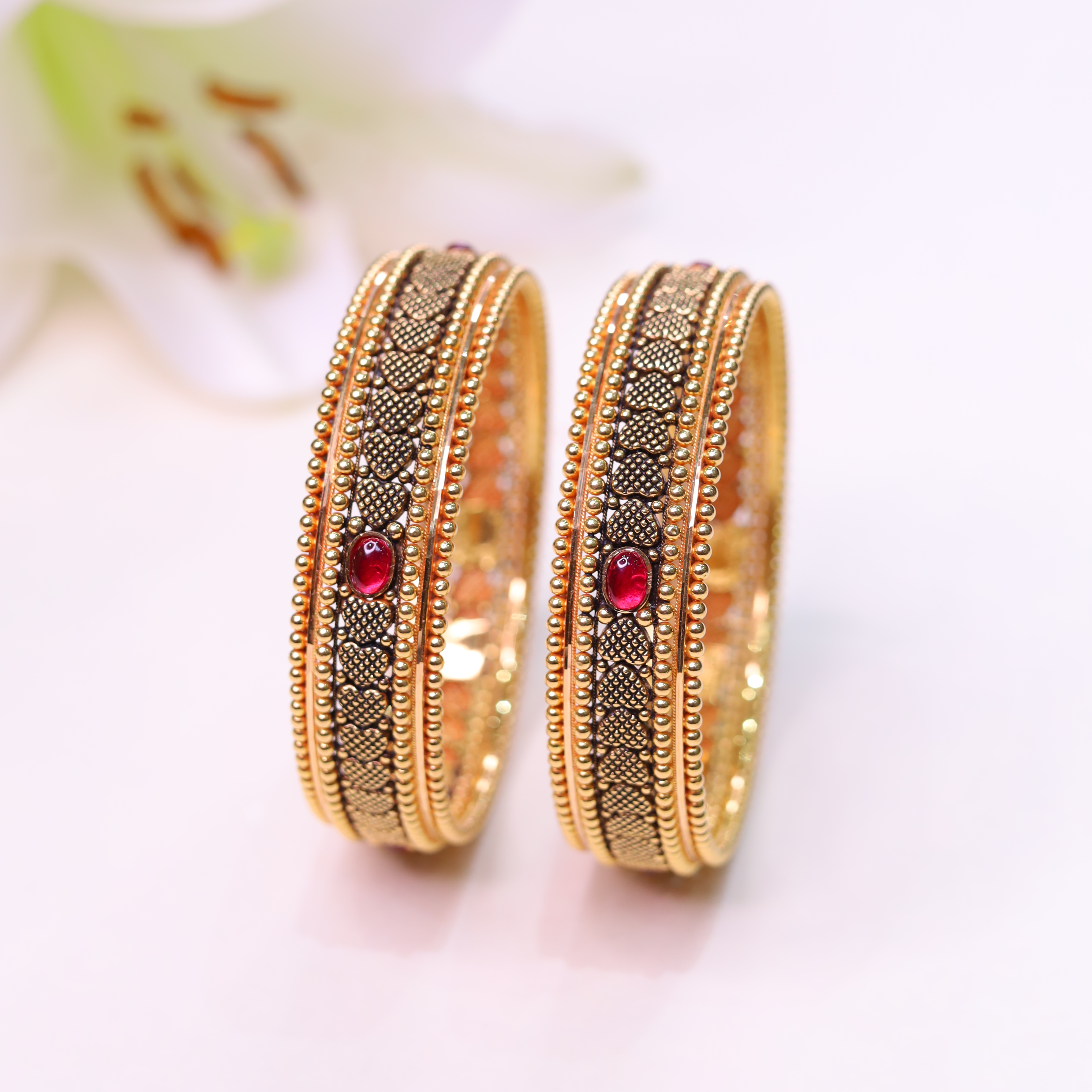 Antique Gold Bangle MLJ-208