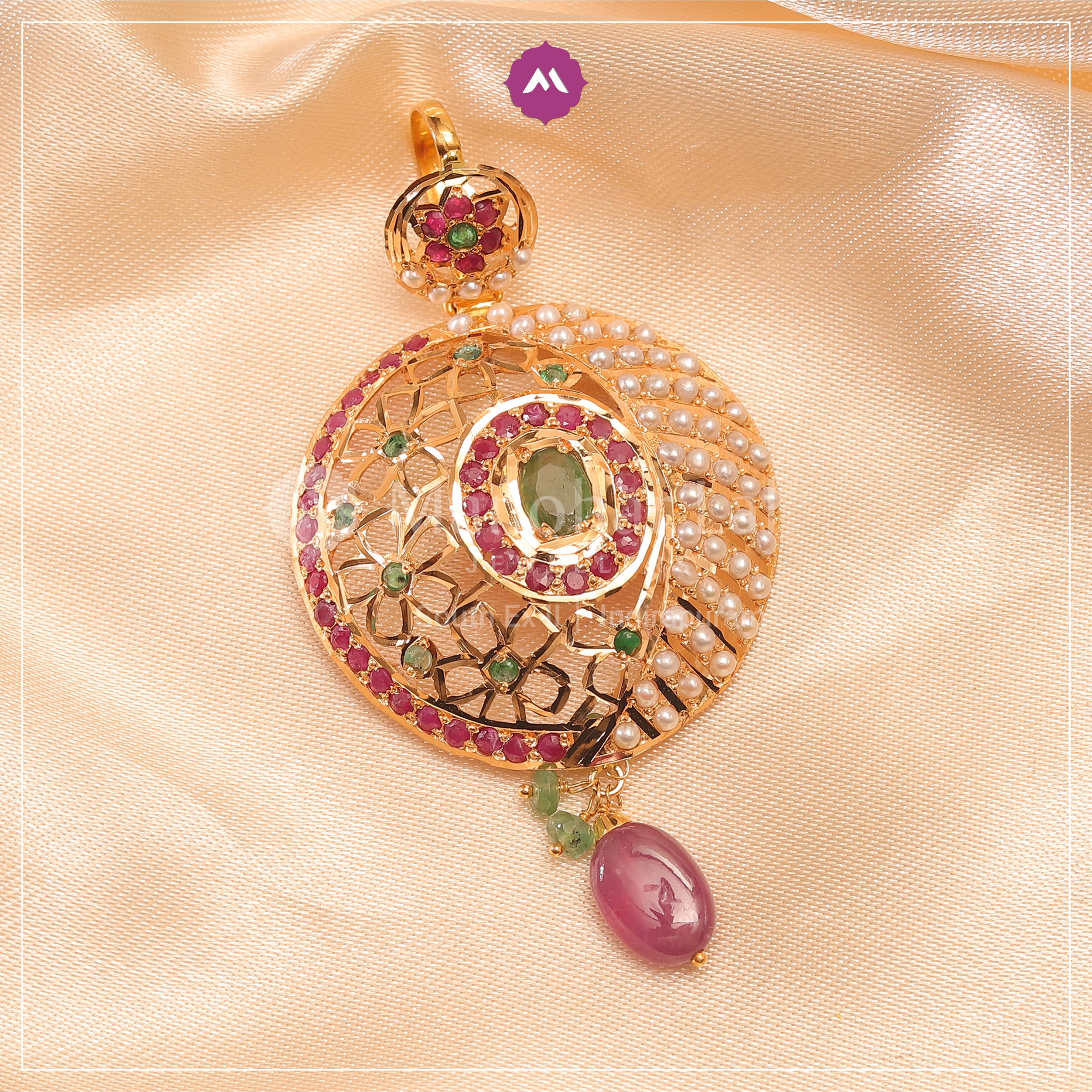 Gold Pendant Set MLJ-929