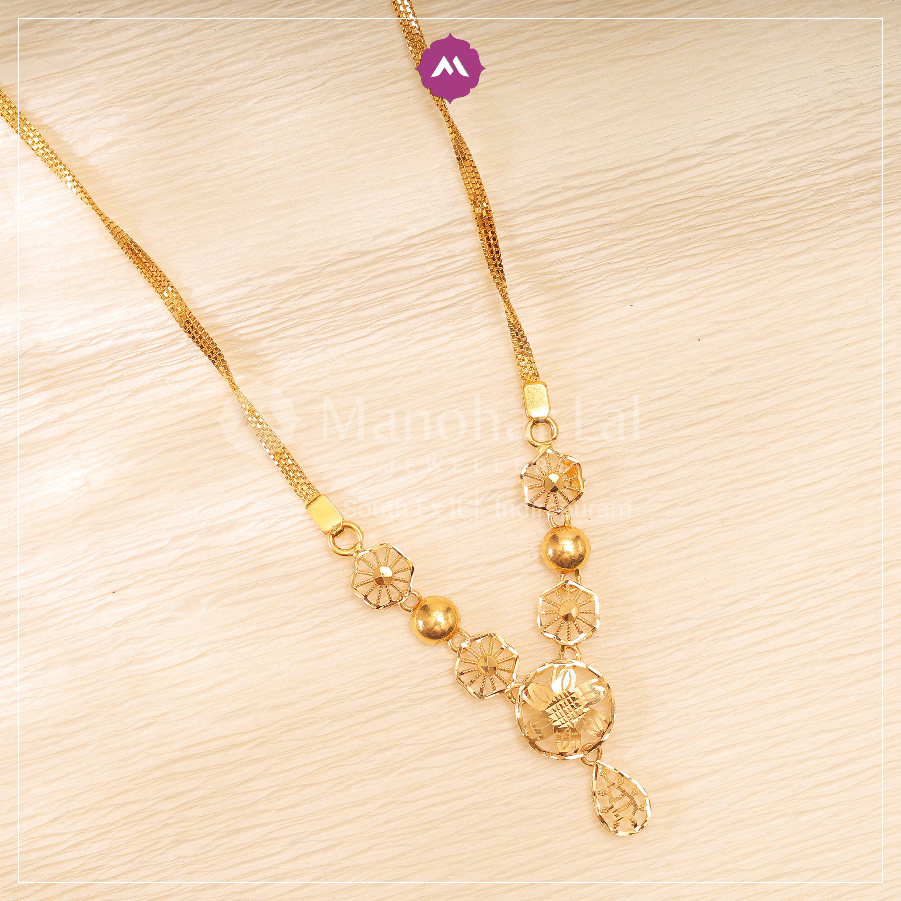 Gold Pendant Set MLJ-940