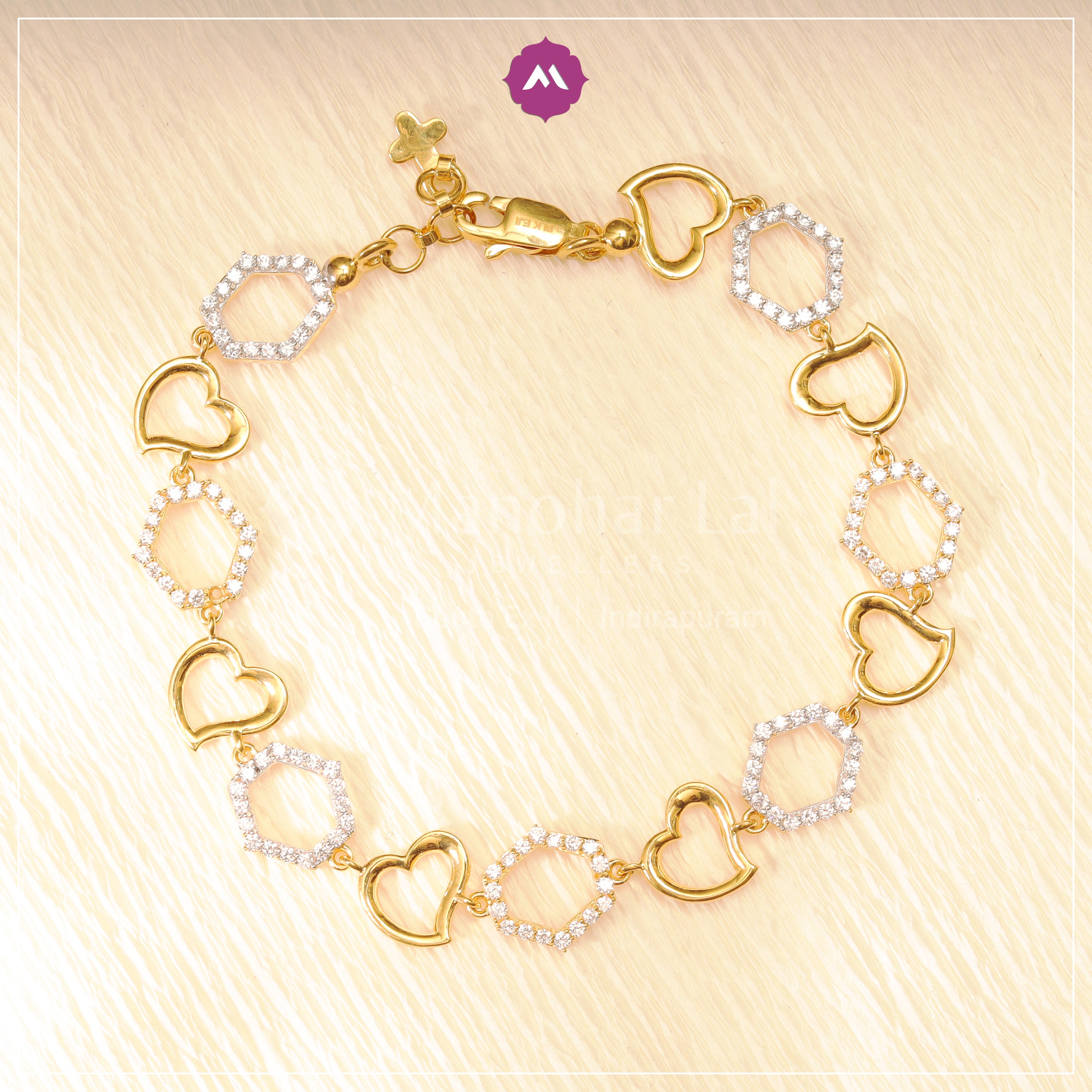 GOLD BRACELET MLJ- 535