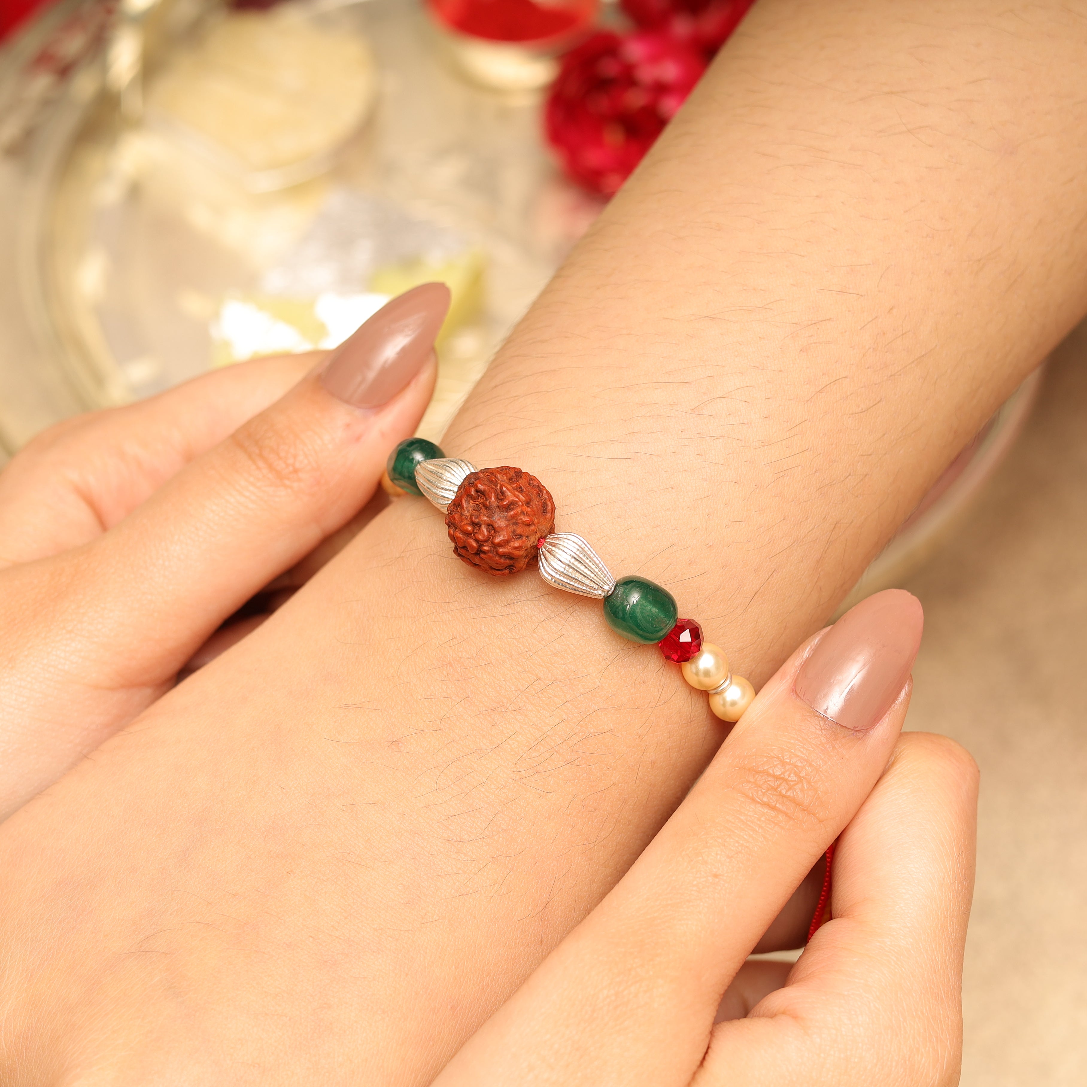 Silver Rakhi MLJ -697