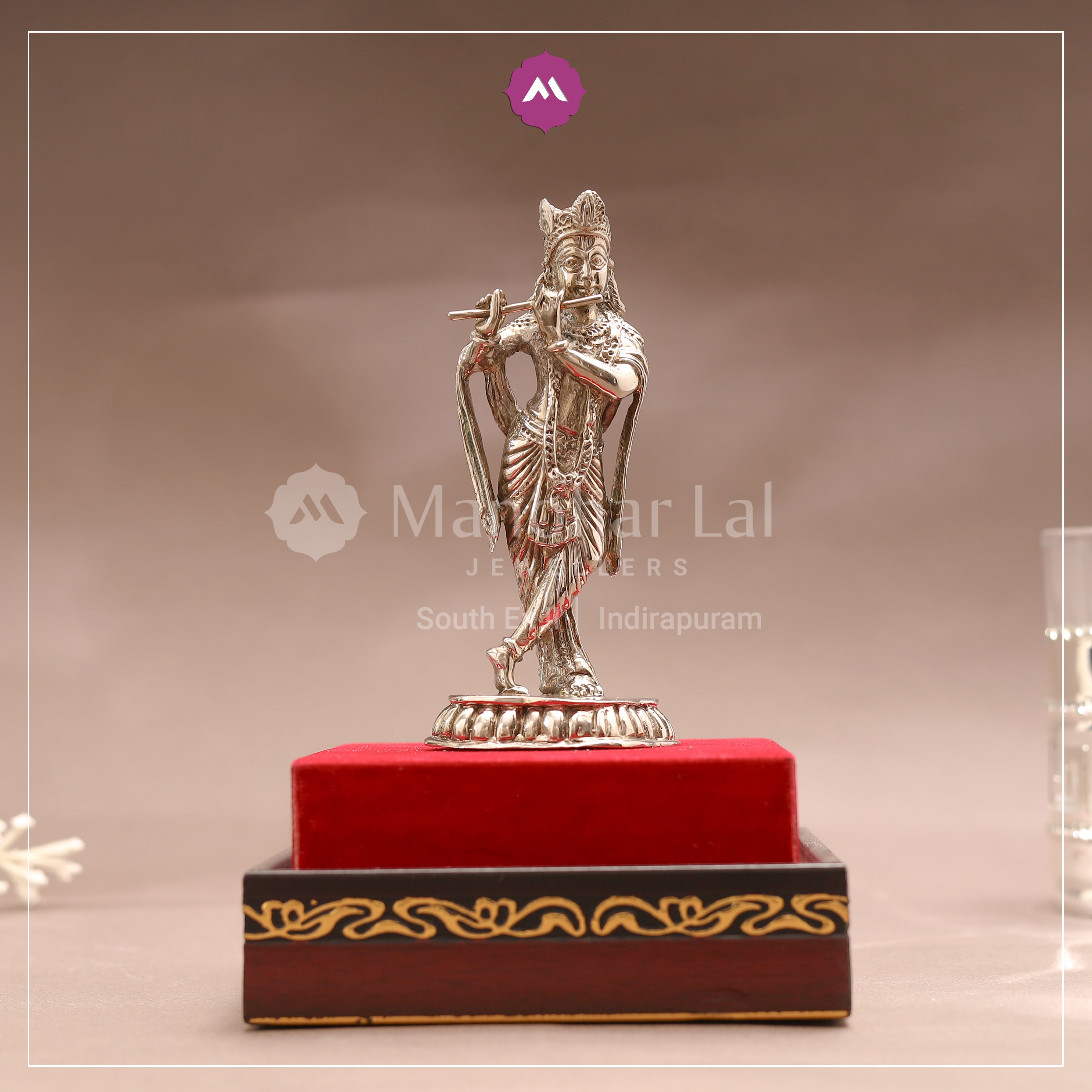 Silver Radha Krishna MLJ -664