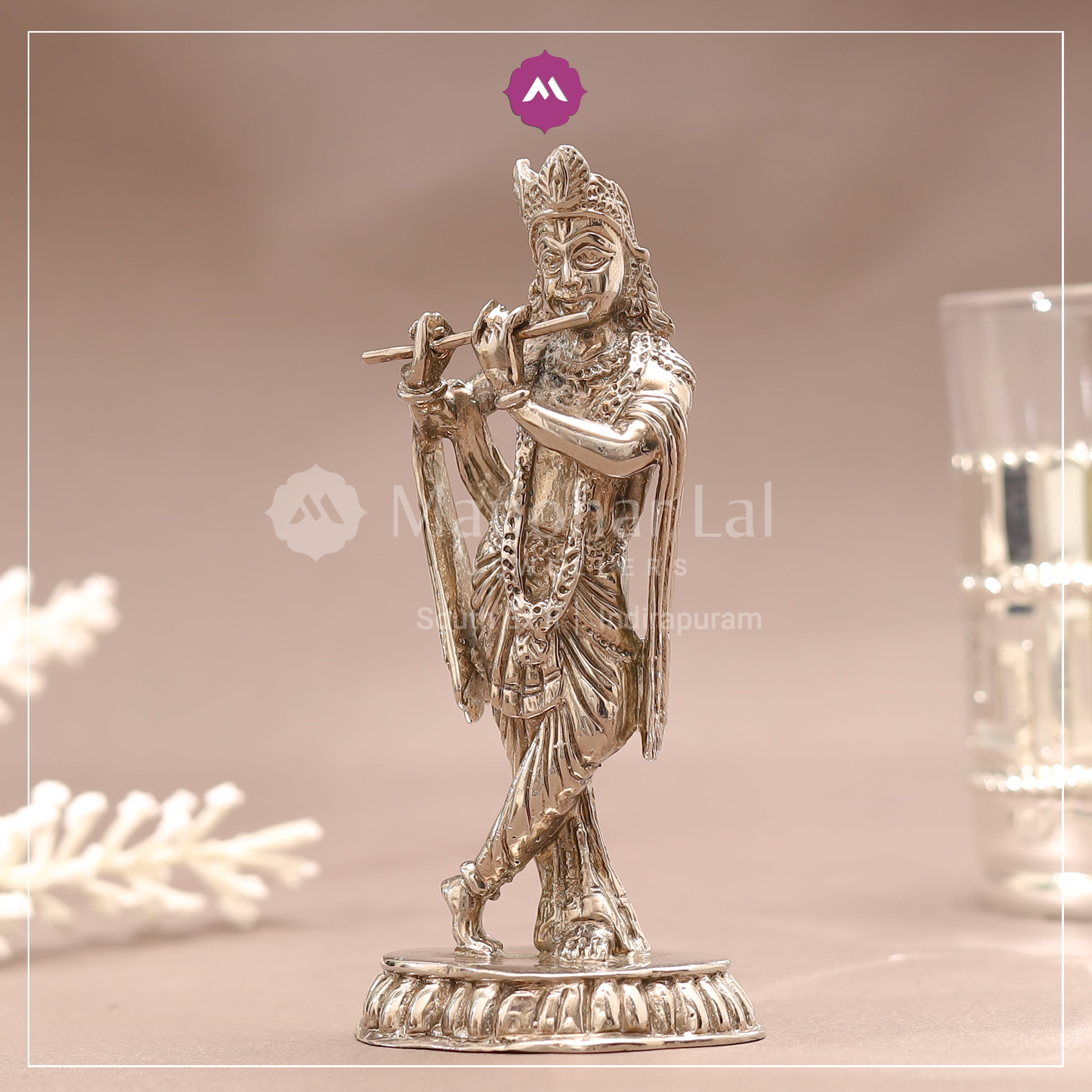 Silver Radha Krishna MLJ -664