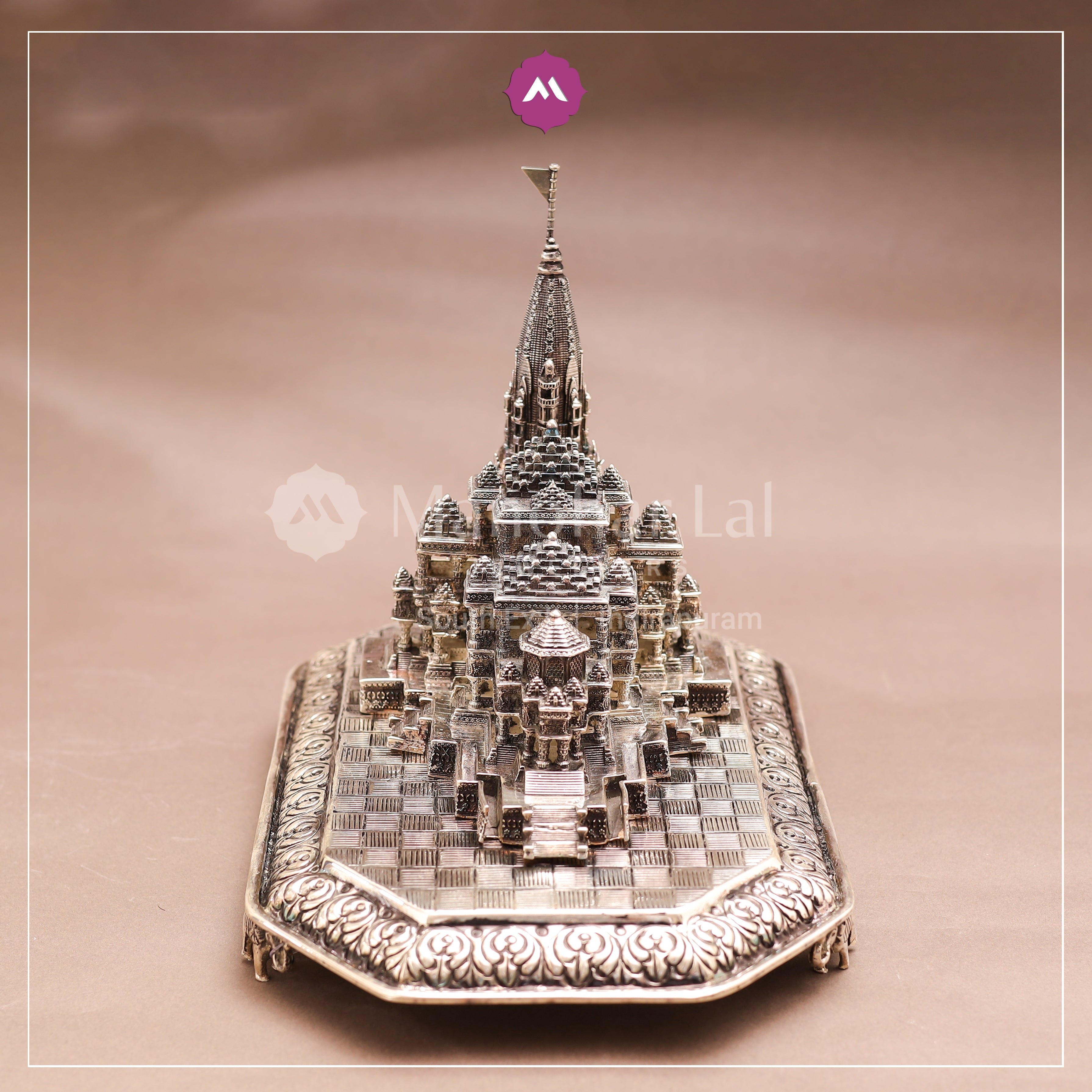 Silver Ram Mandir MLJ -662