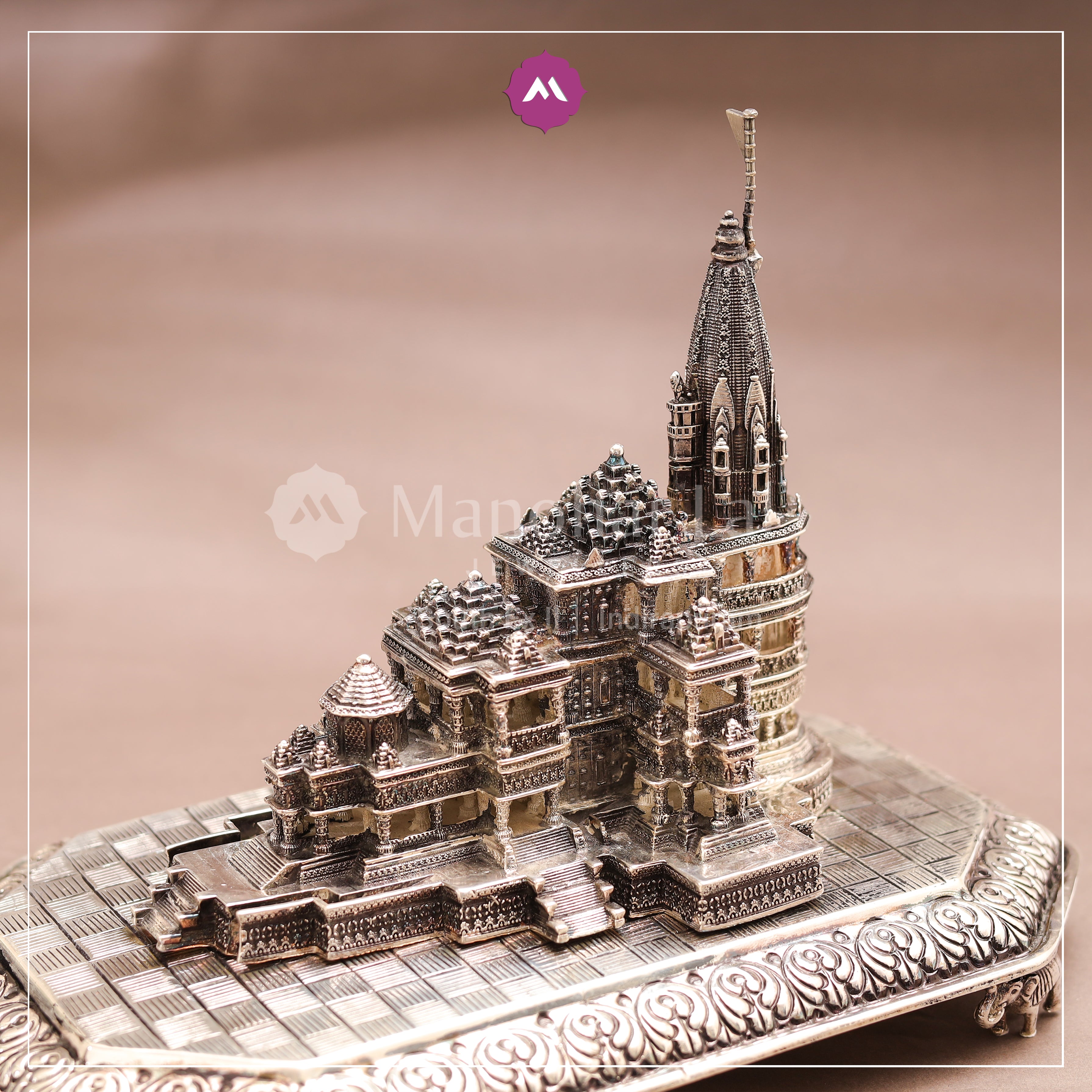 Silver Ram Mandir MLJ -662