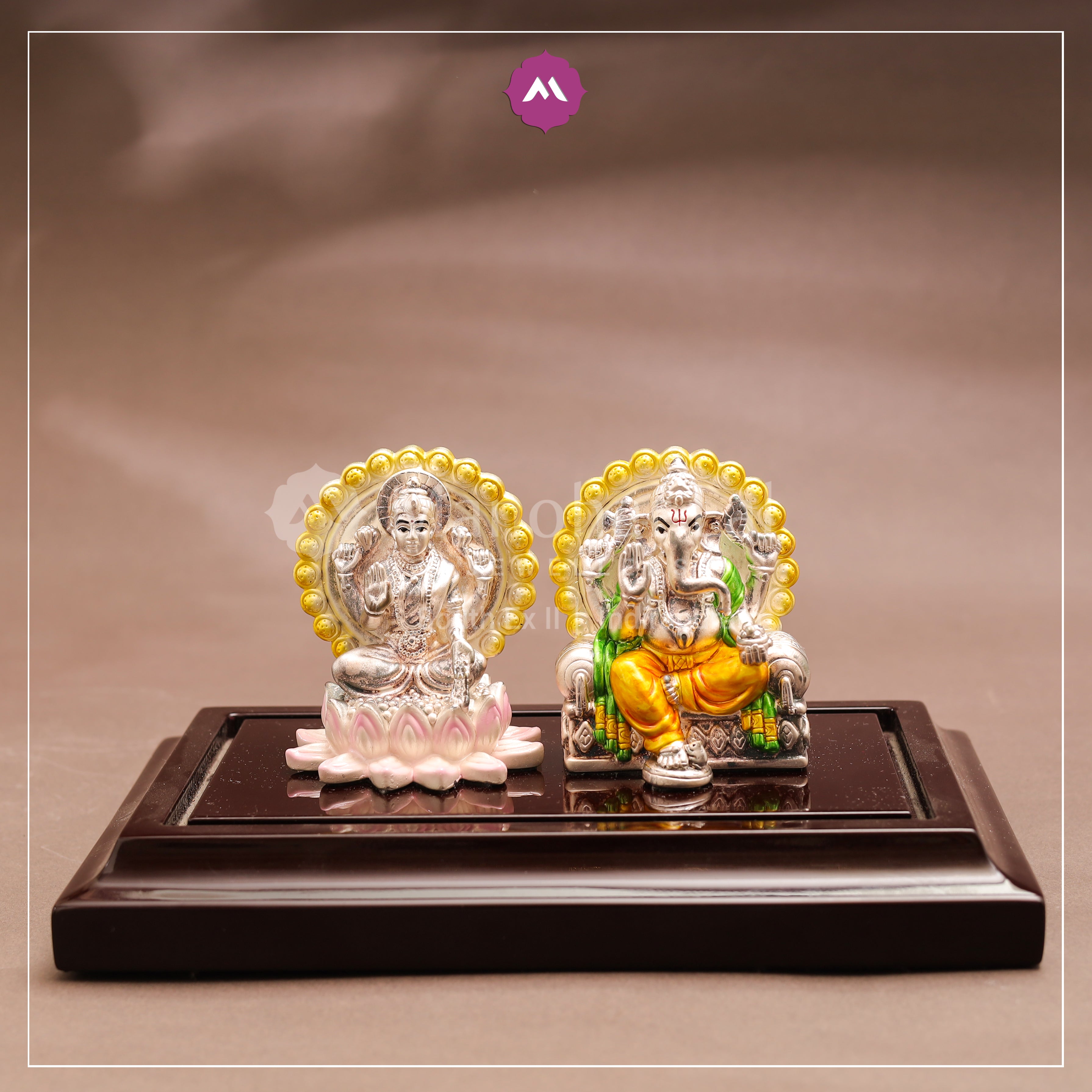 Silver Laxmi Ganesh Ji MLJ -661