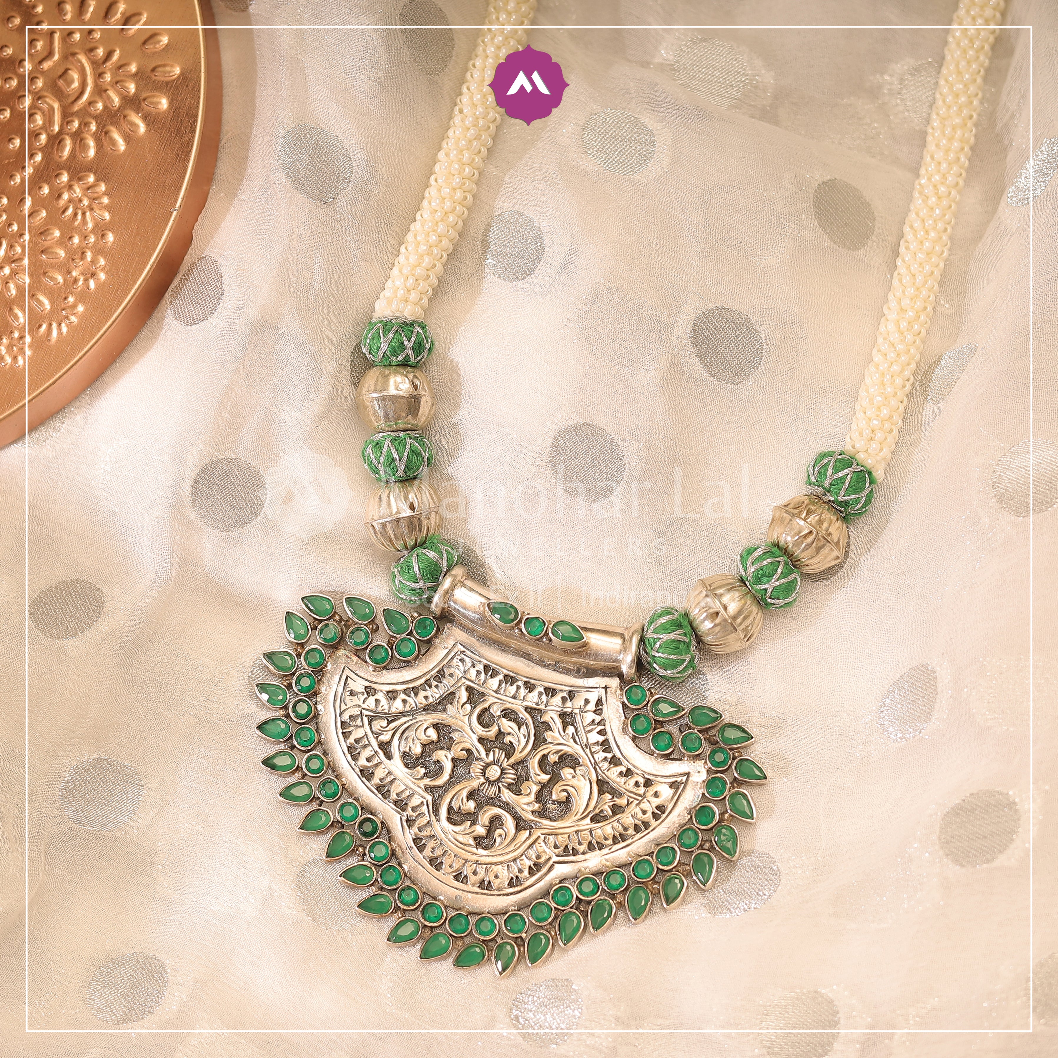 Silver Necklace MLJ-410