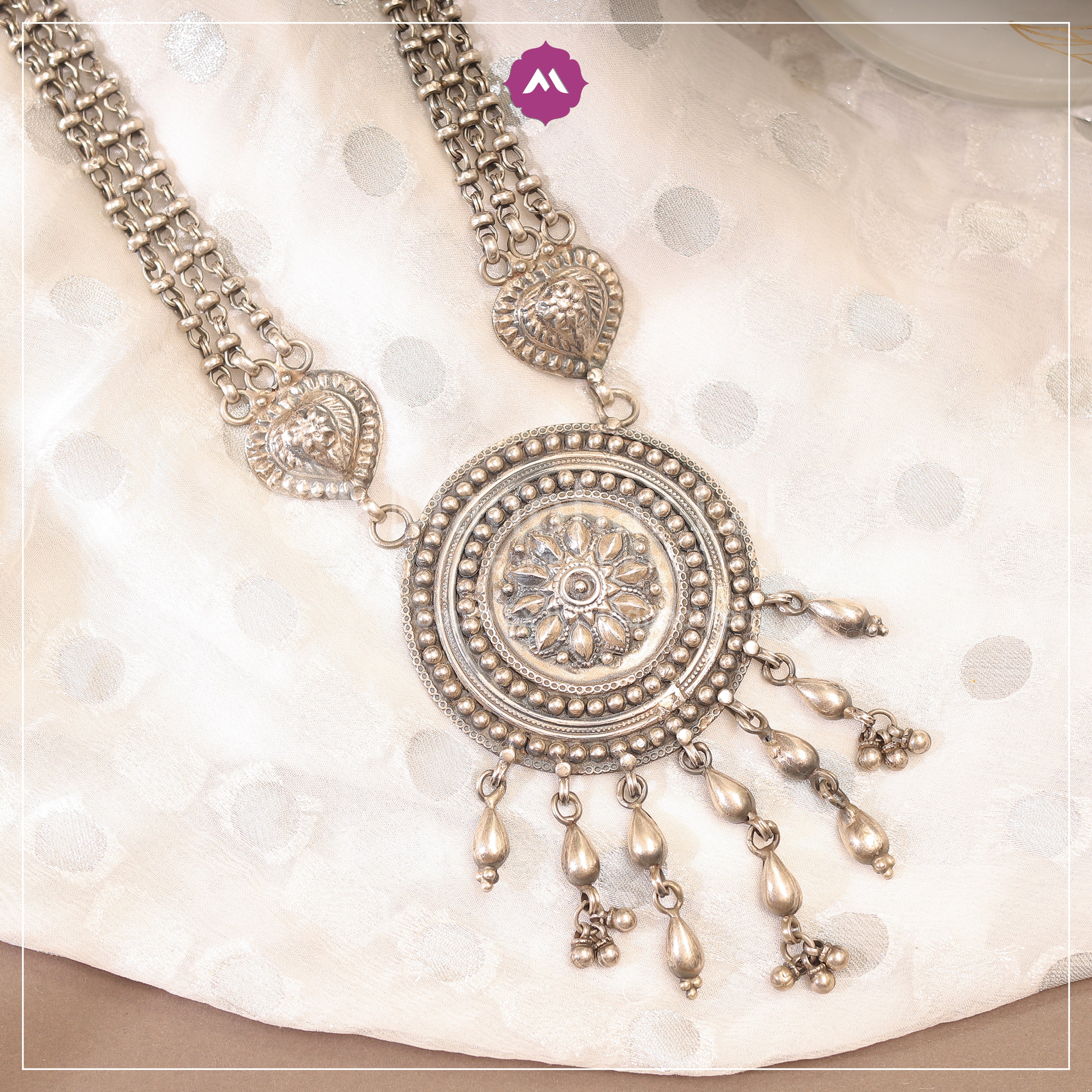 Silver Necklace MLJ-409