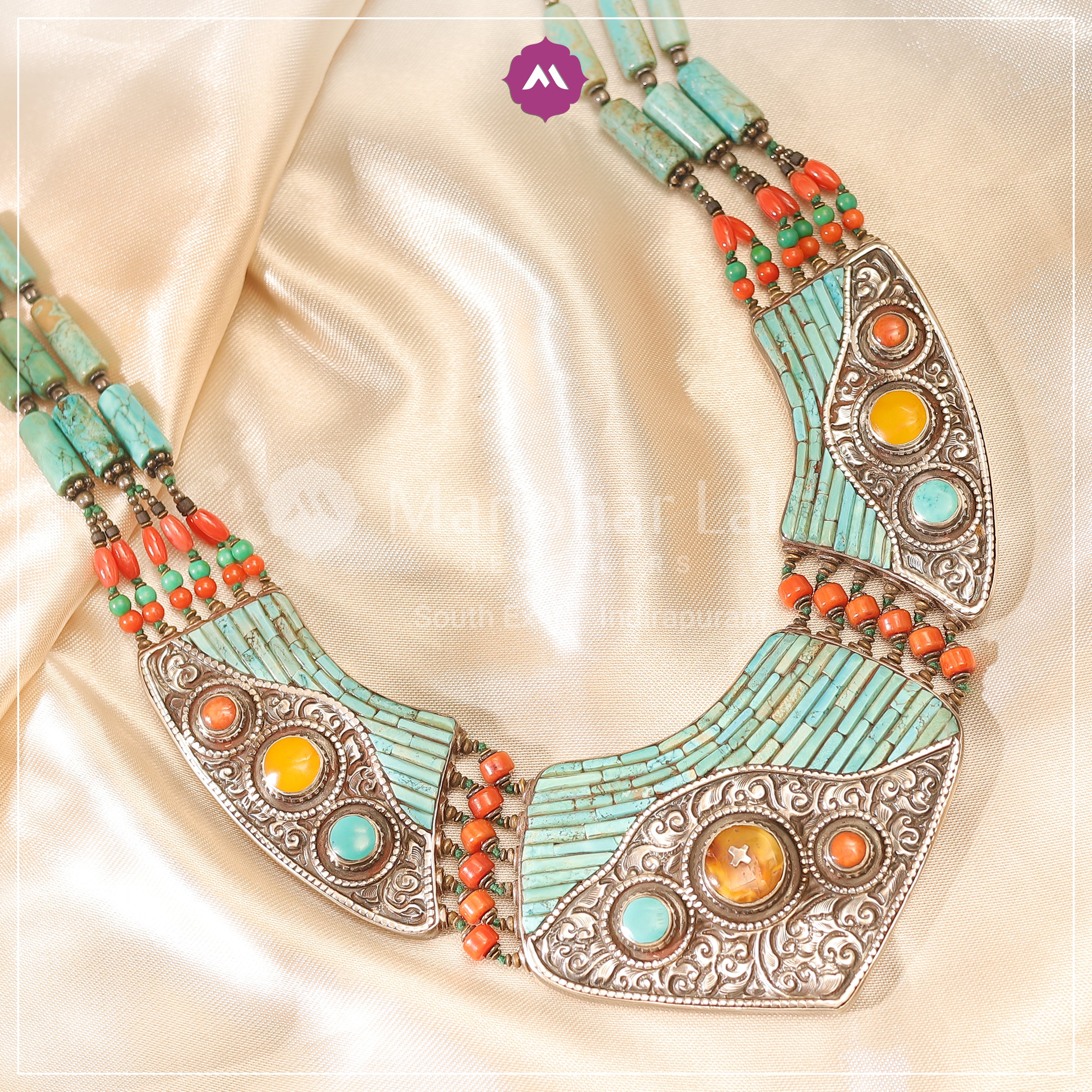 Silver Necklace MLJ-407