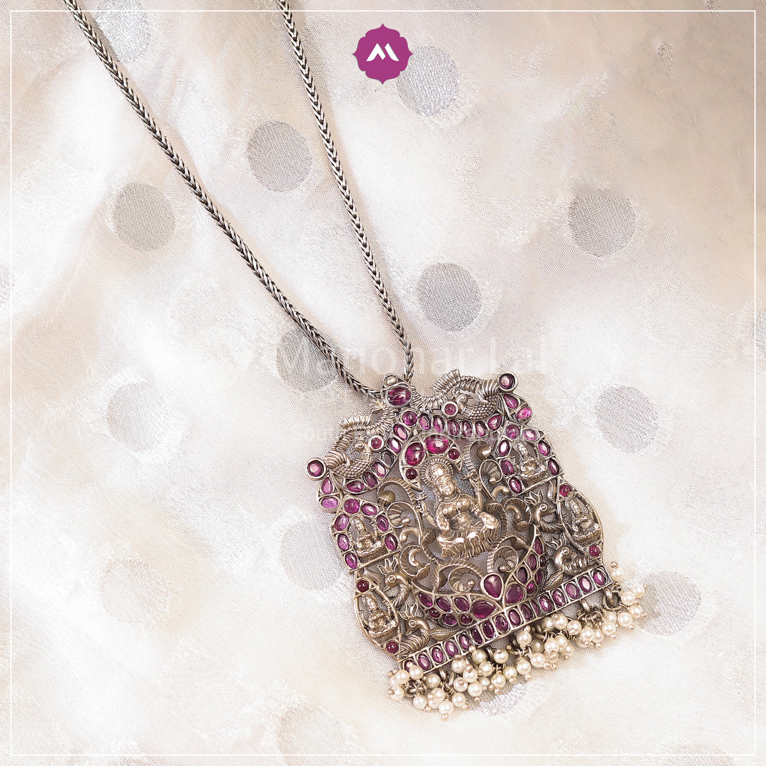 Silver Necklace MLJ-406