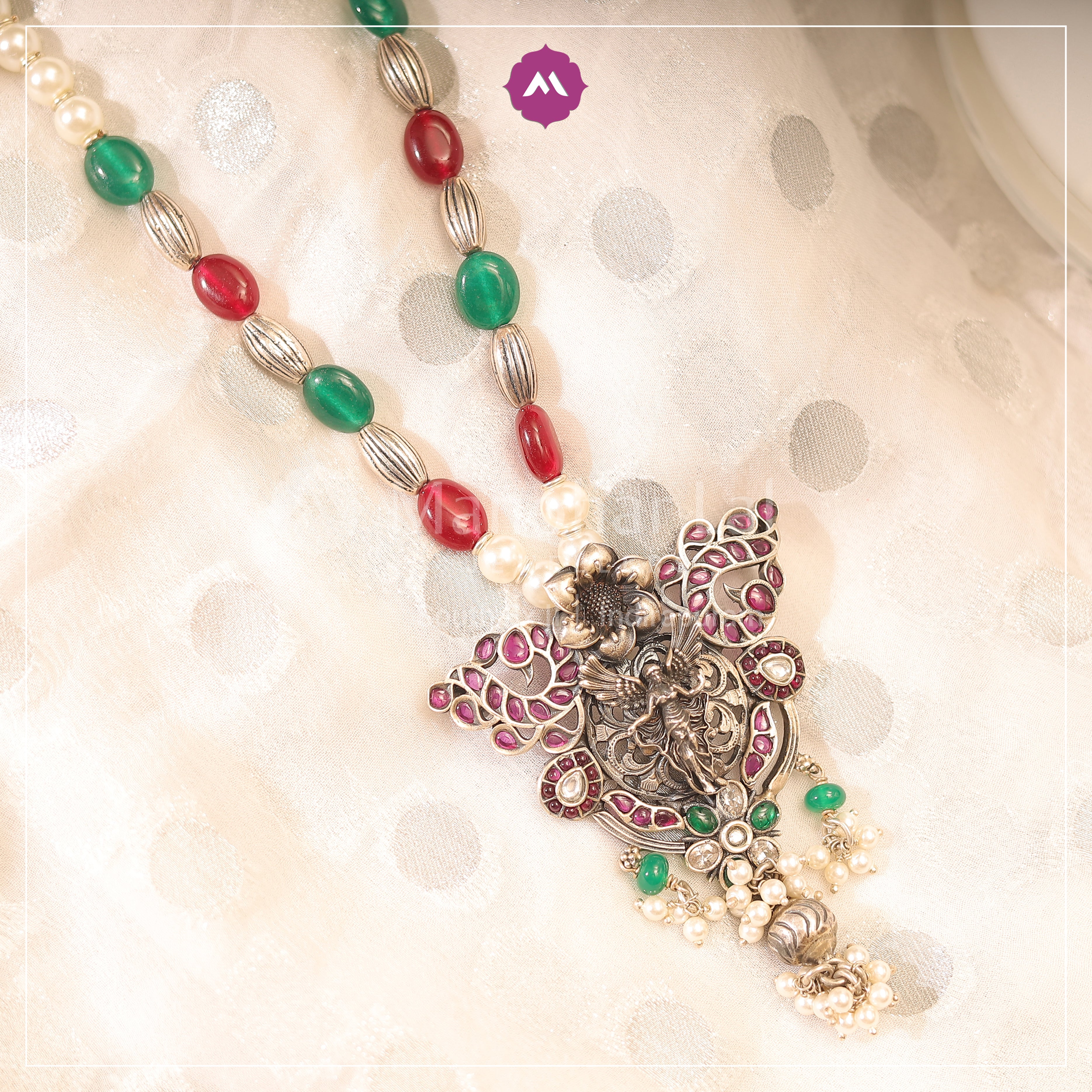 Silver Necklace MLJ-404
