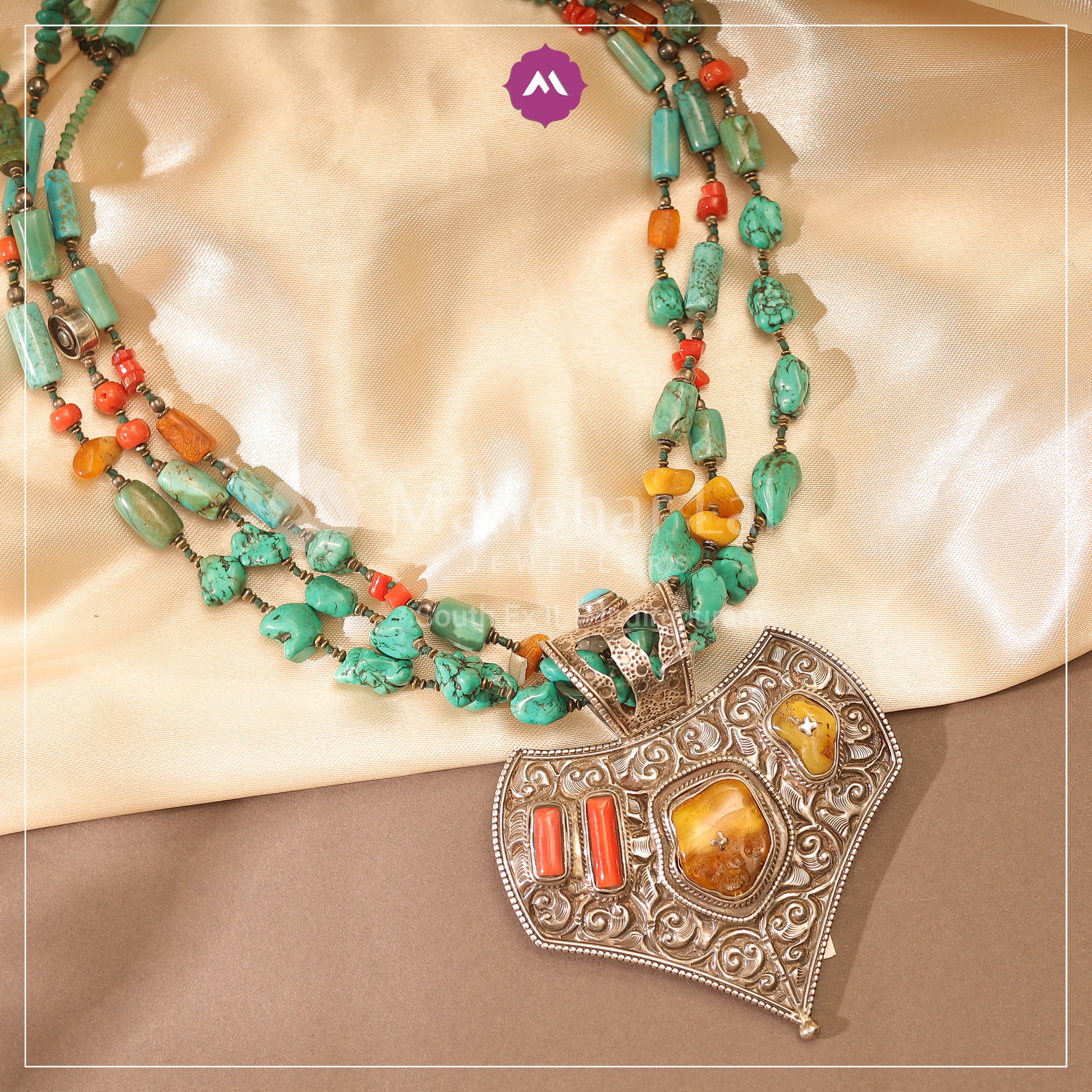 Silver Necklace MLJ-401