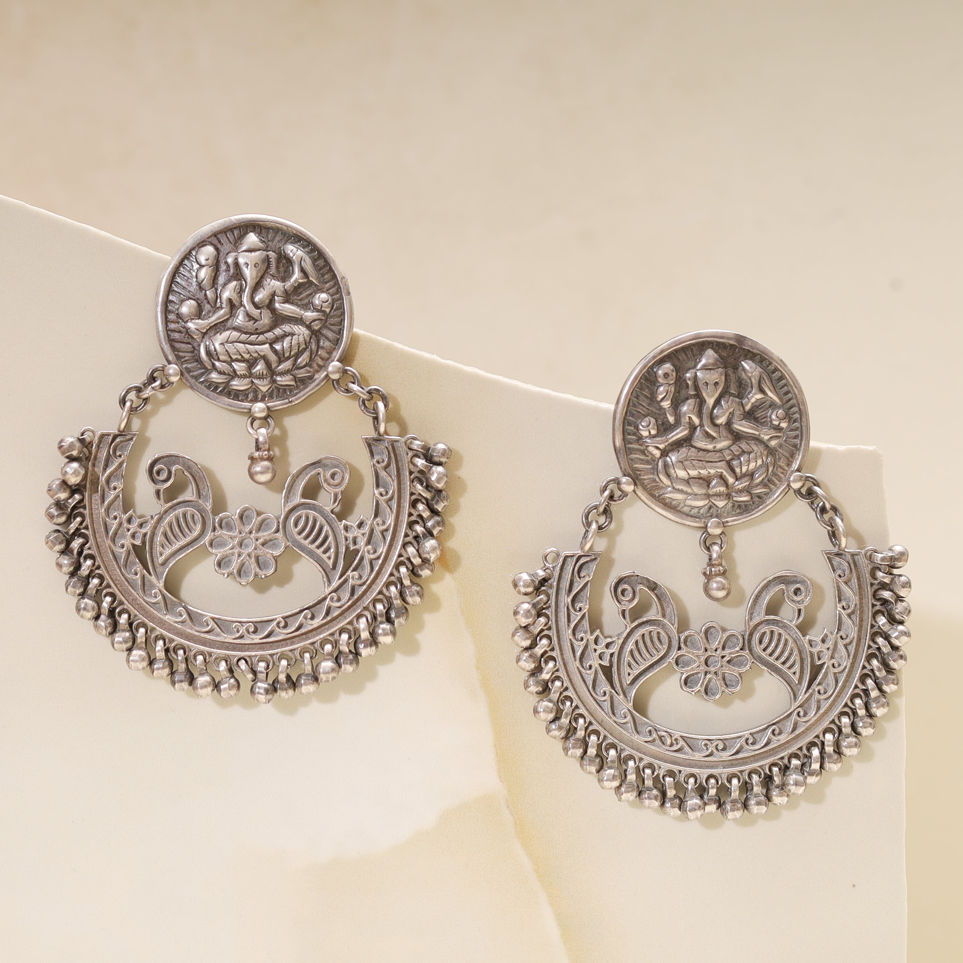 Silver Earrings MLJ-844