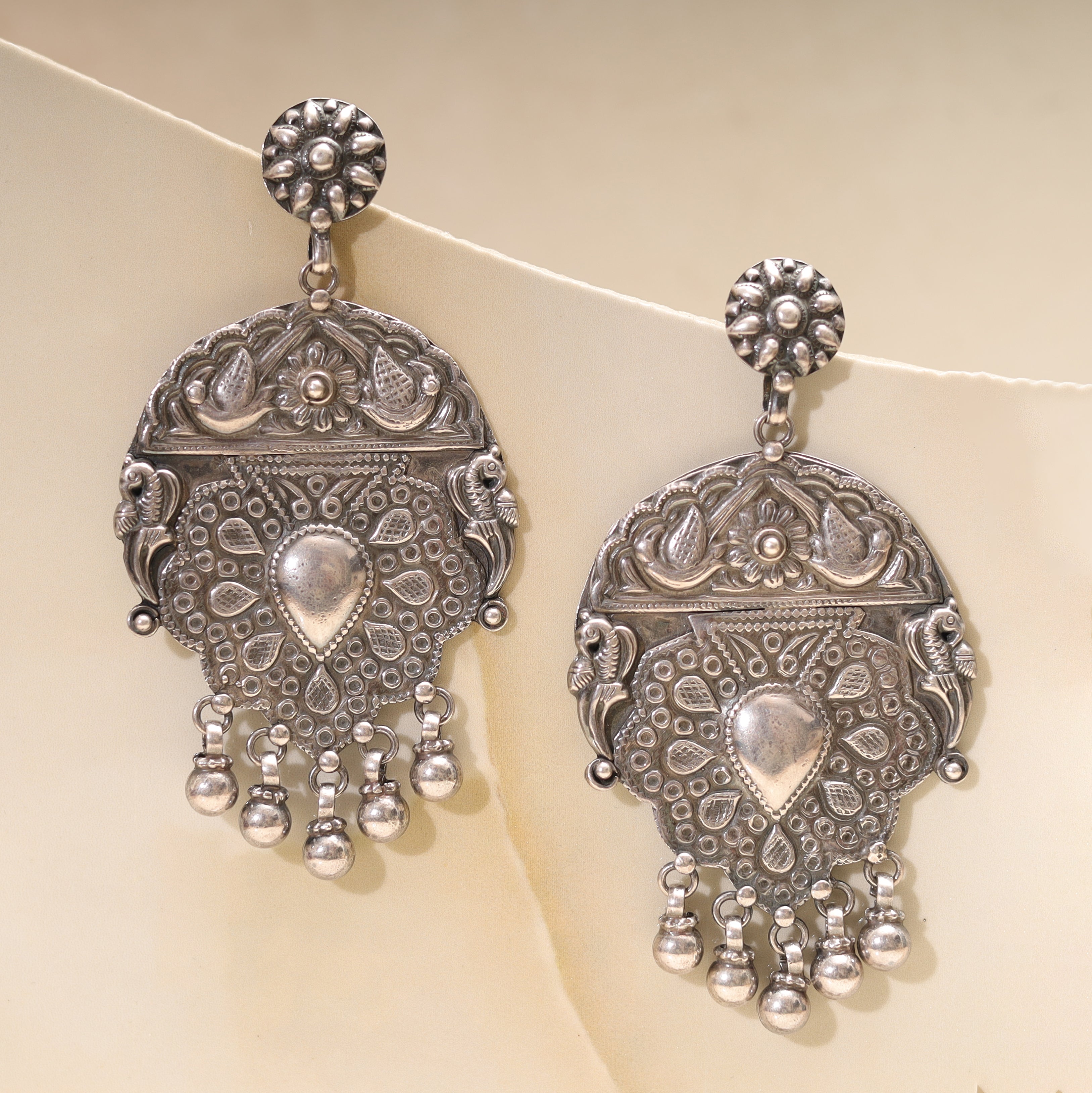 Silver Earrings MLJ-851