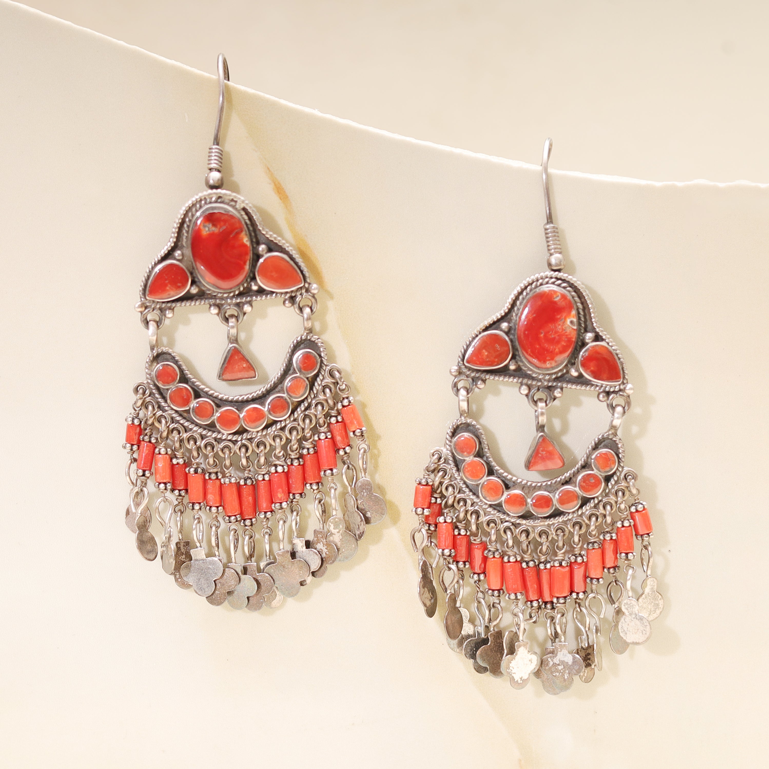 Silver Earrings MLJ-863