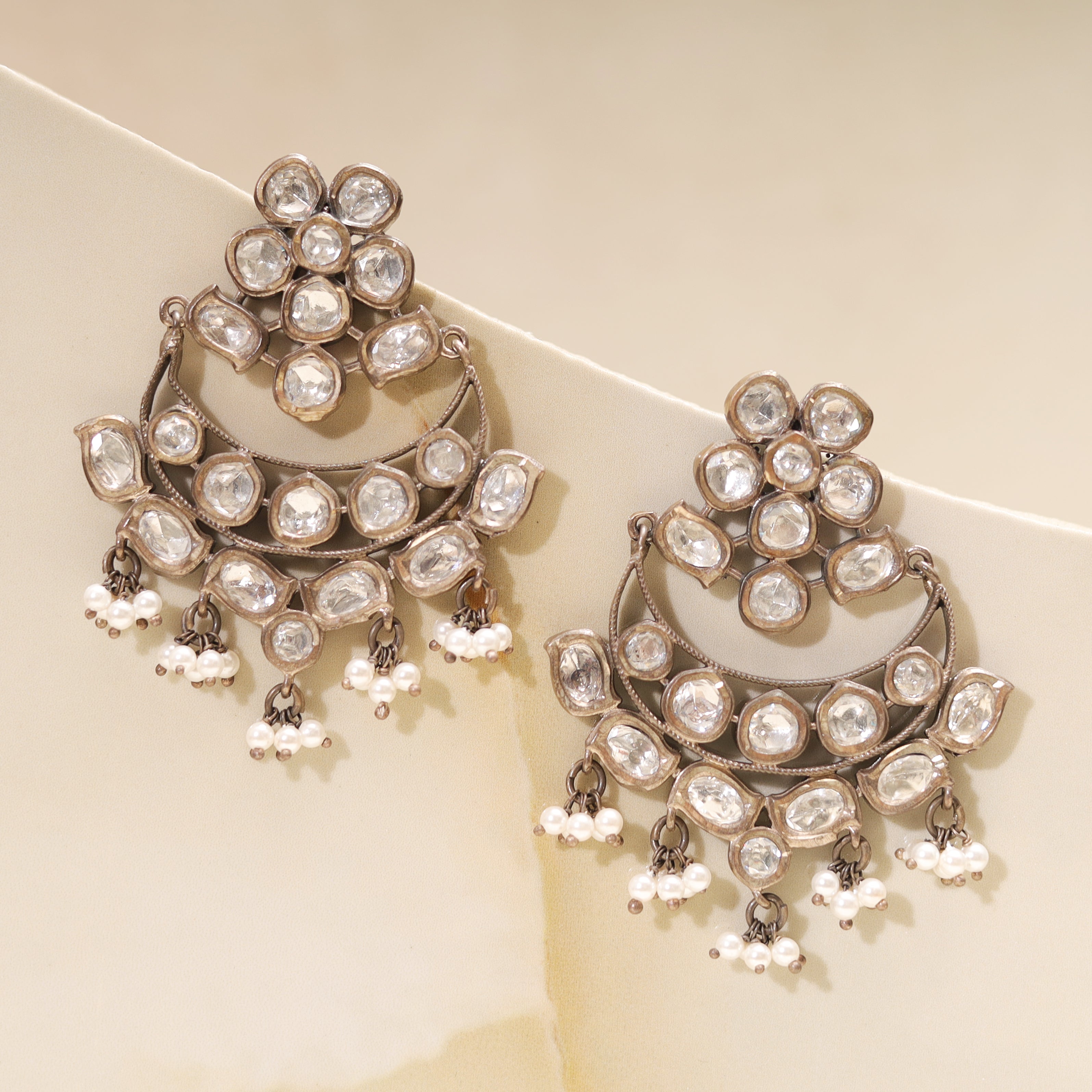 Silver Earrings MLJ-864
