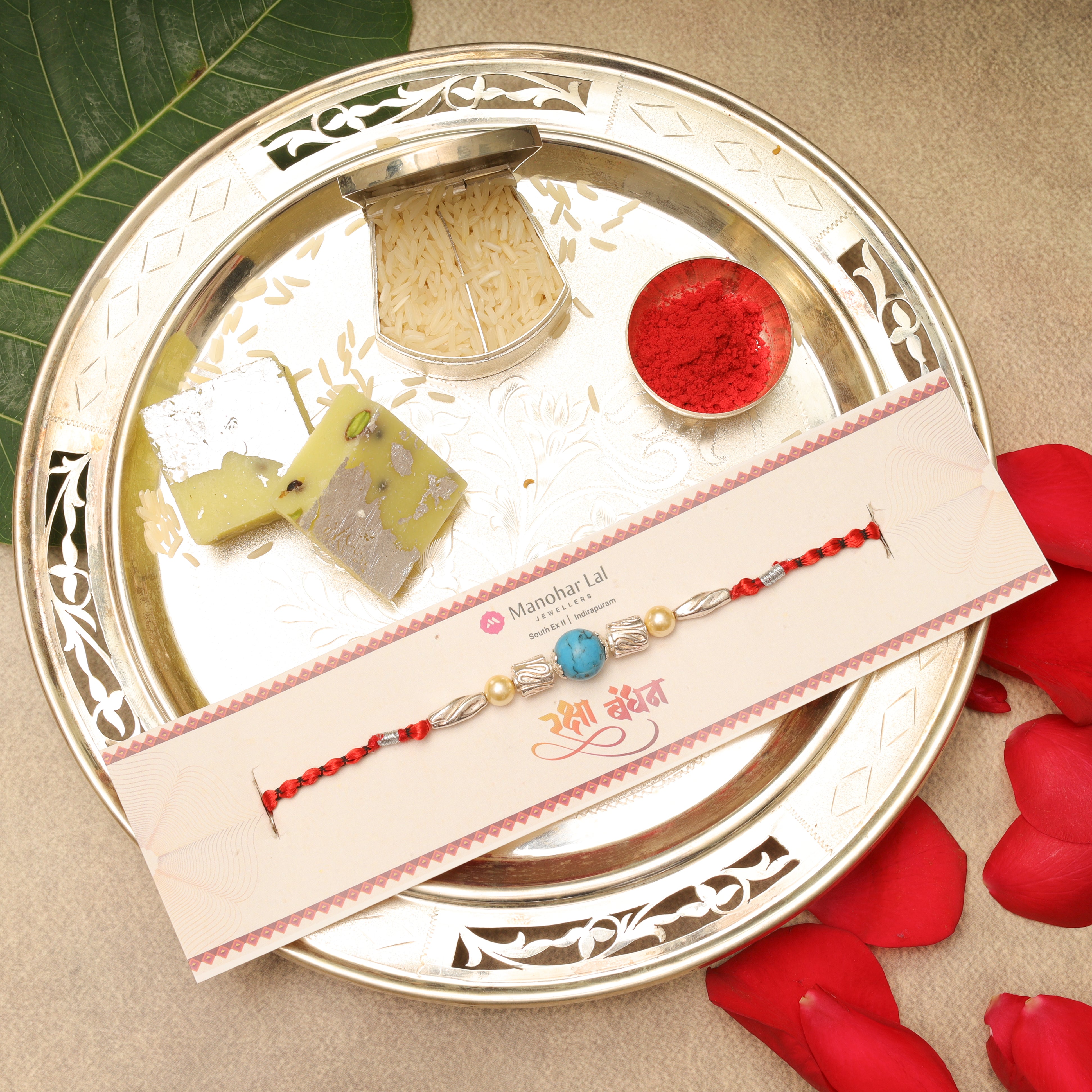 Silver Rakhi MLJ -702