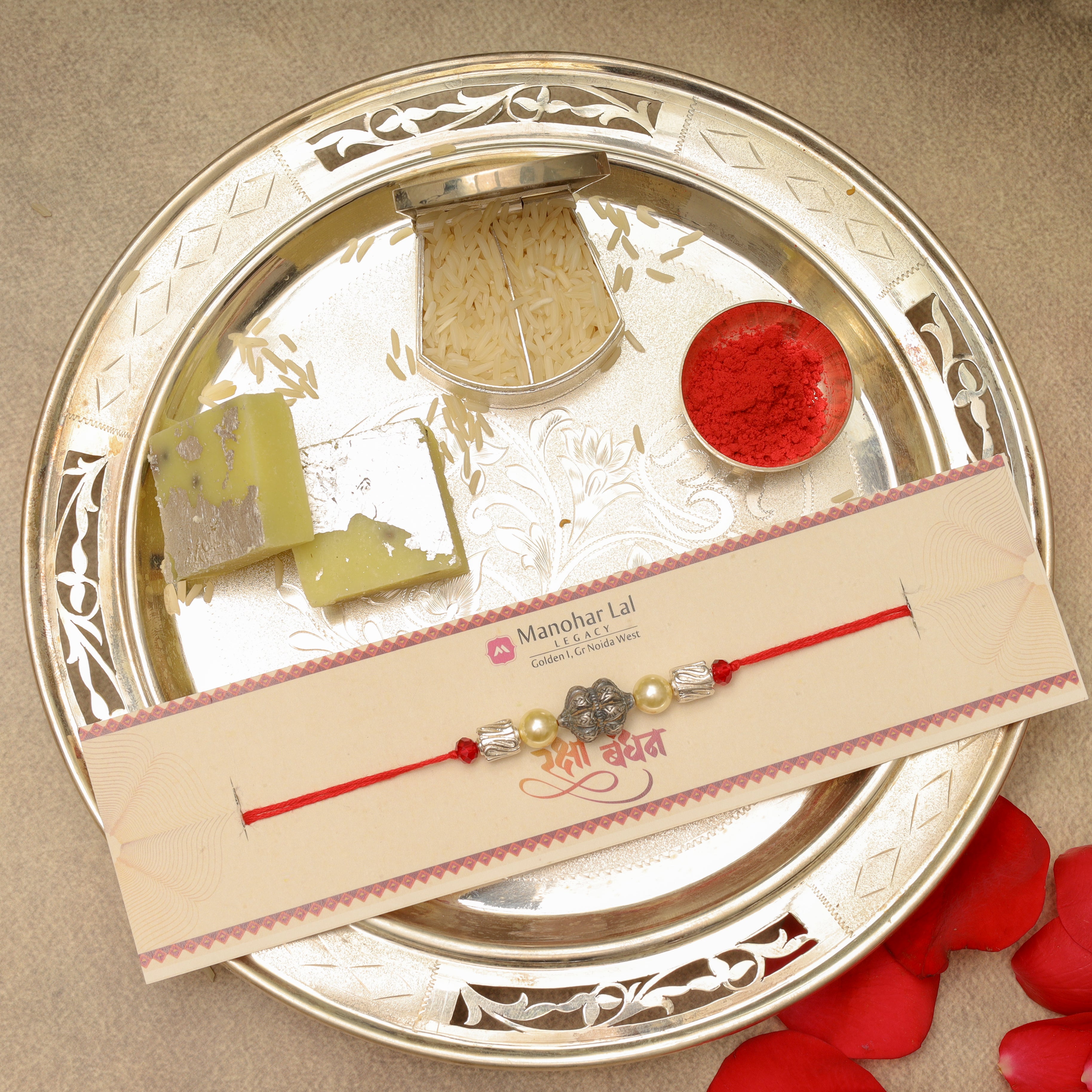 Silver Rakhi MLJ -701