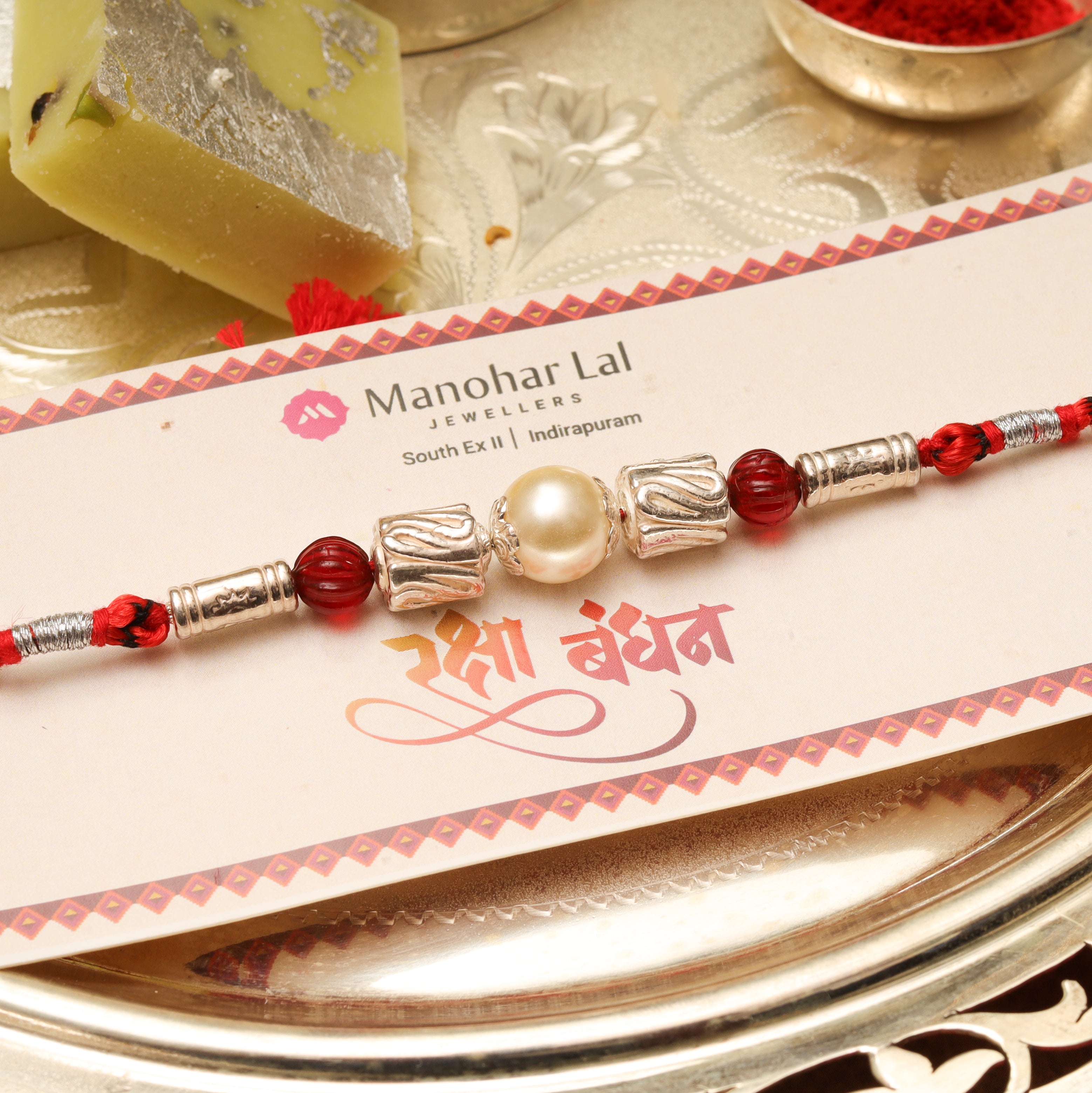 Silver Rakhi MLJ -698