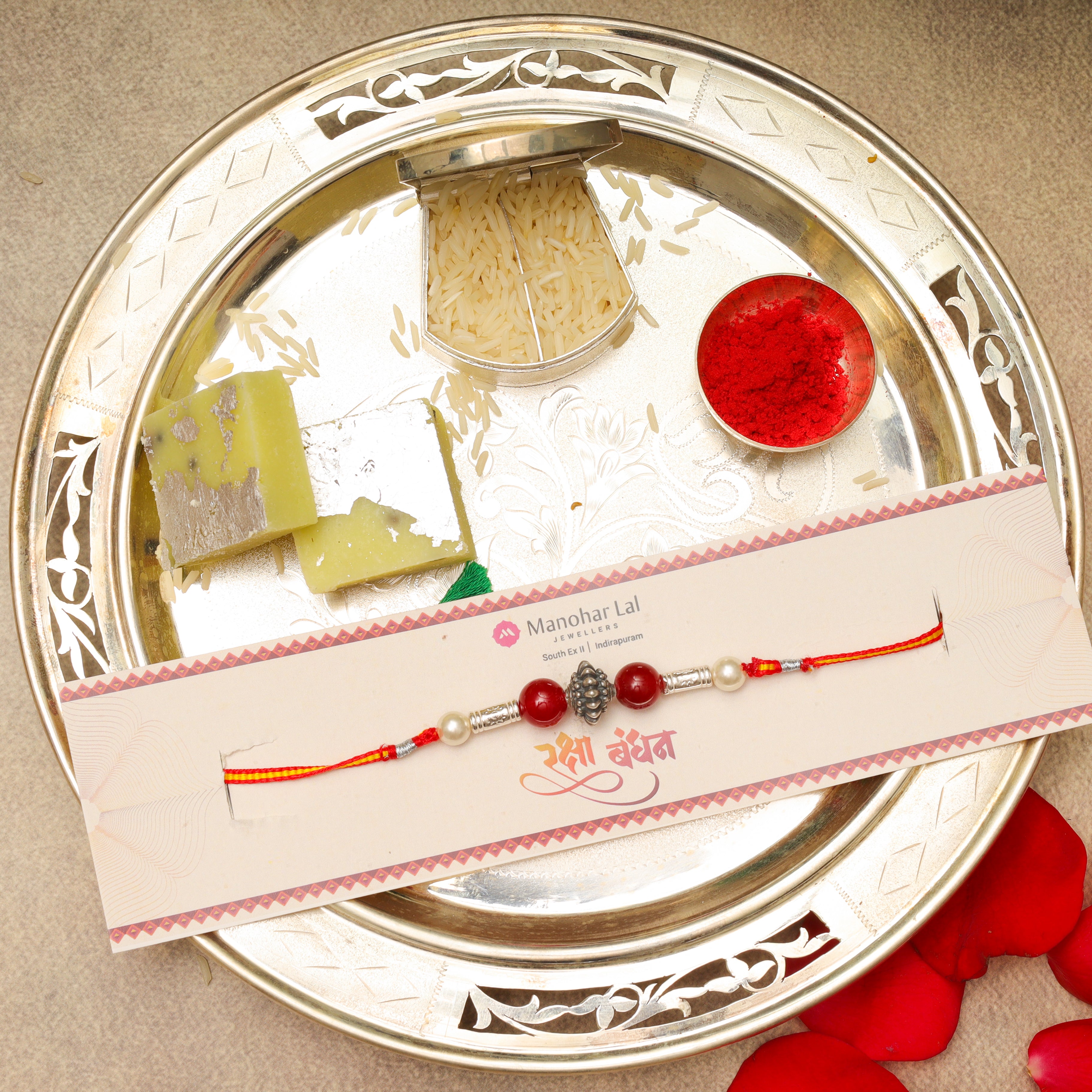 Silver Rakhi MLJ -696