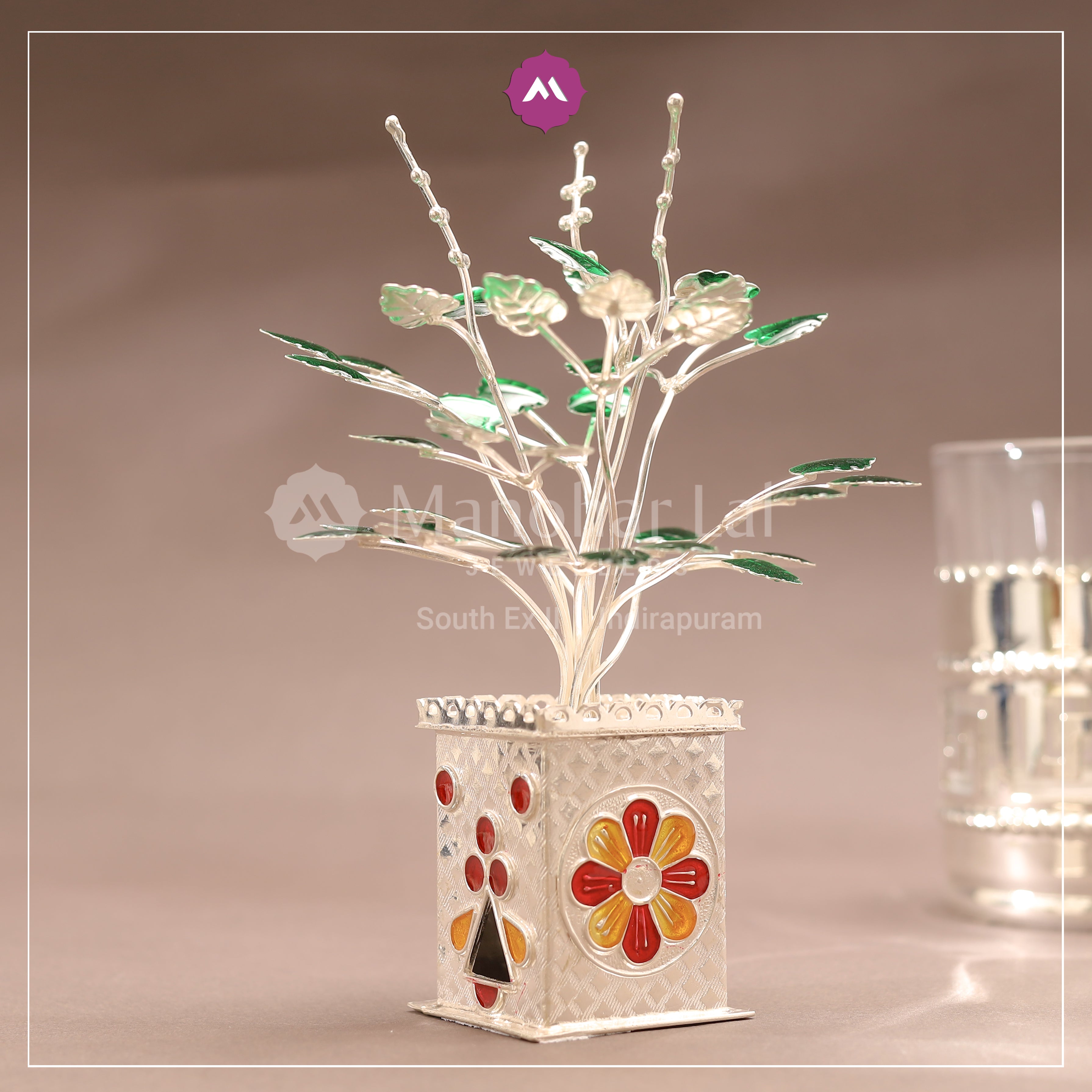 Silver Tulsi Paudha MLJ -645