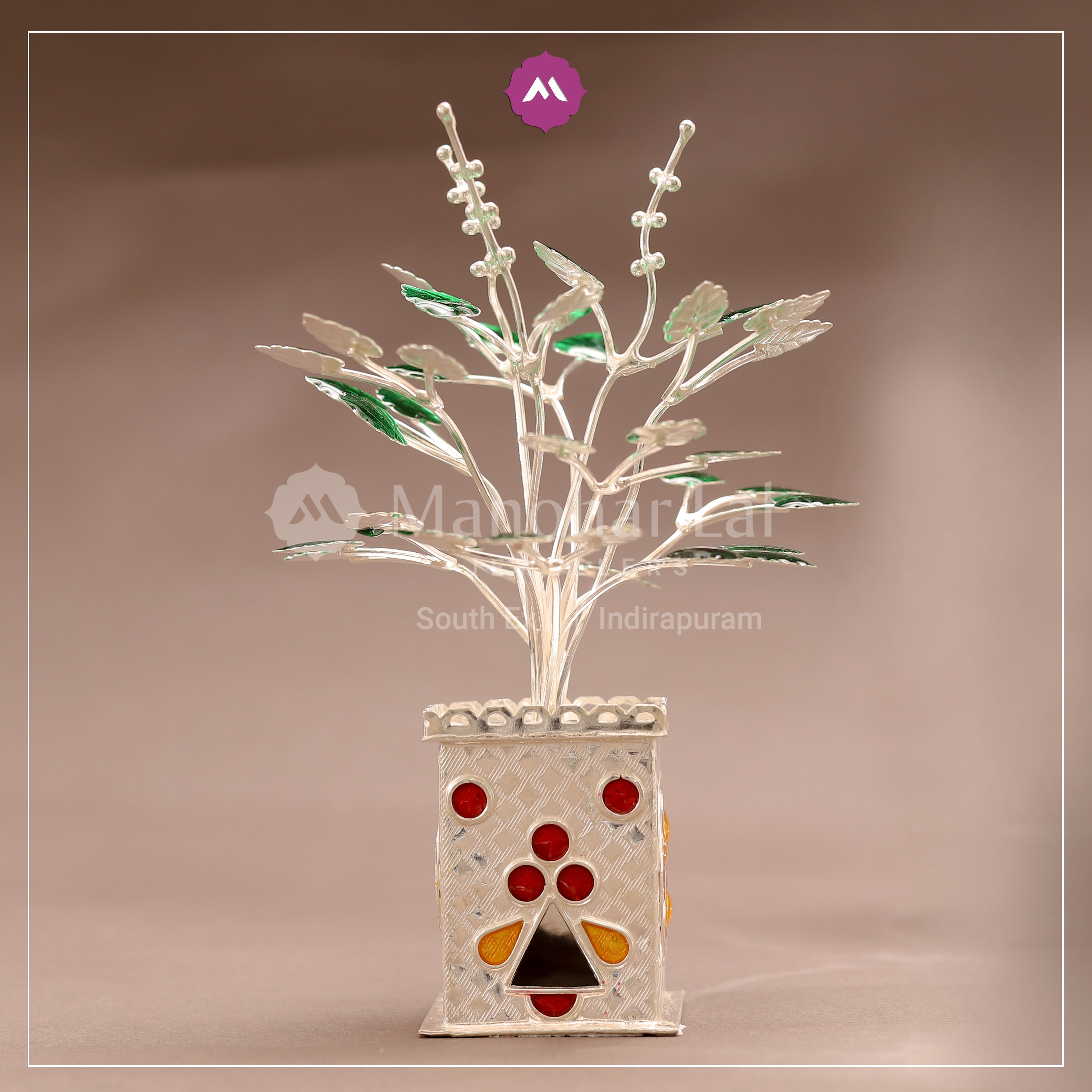 Silver Tulsi Paudha MLJ -645