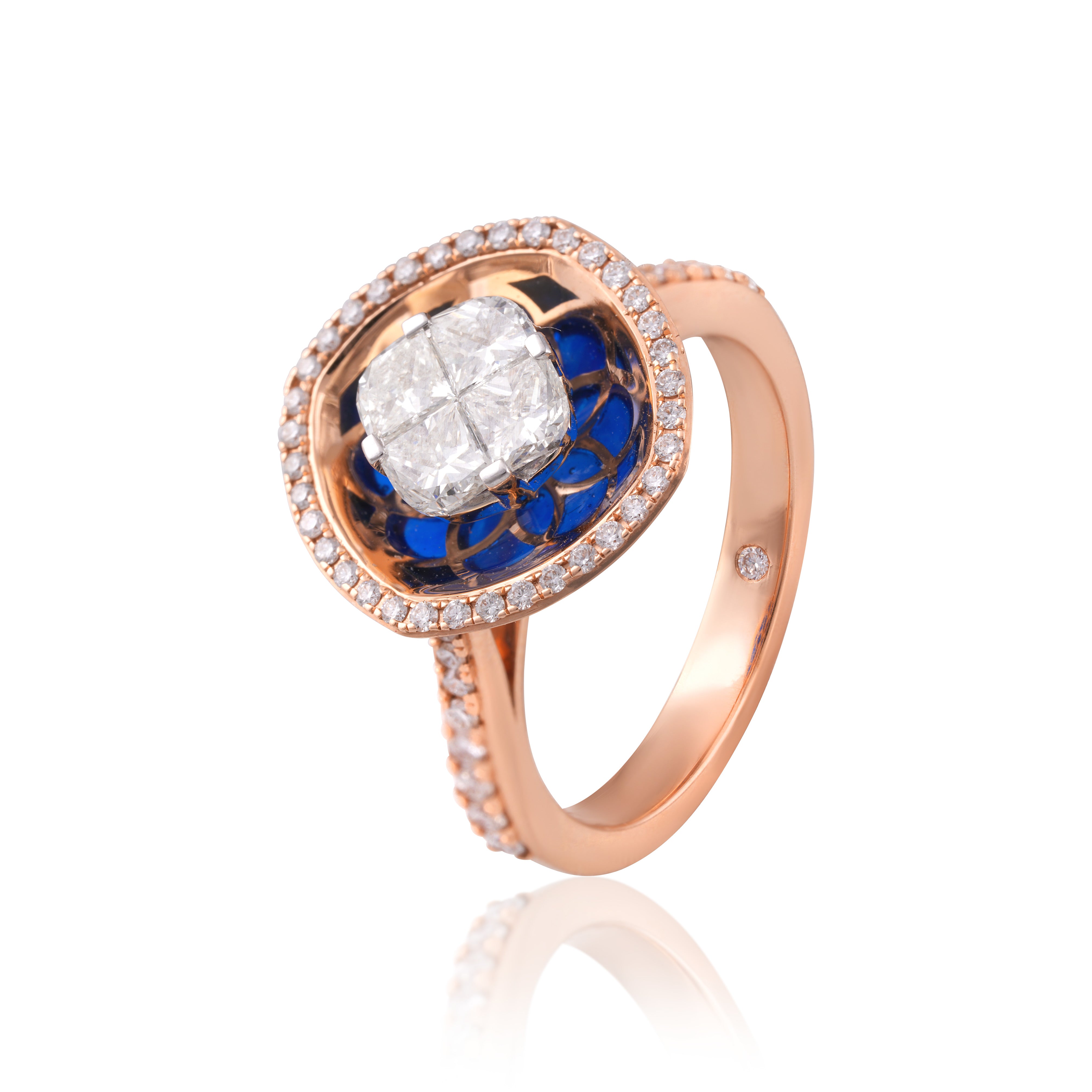 The Blue Diamond Ring