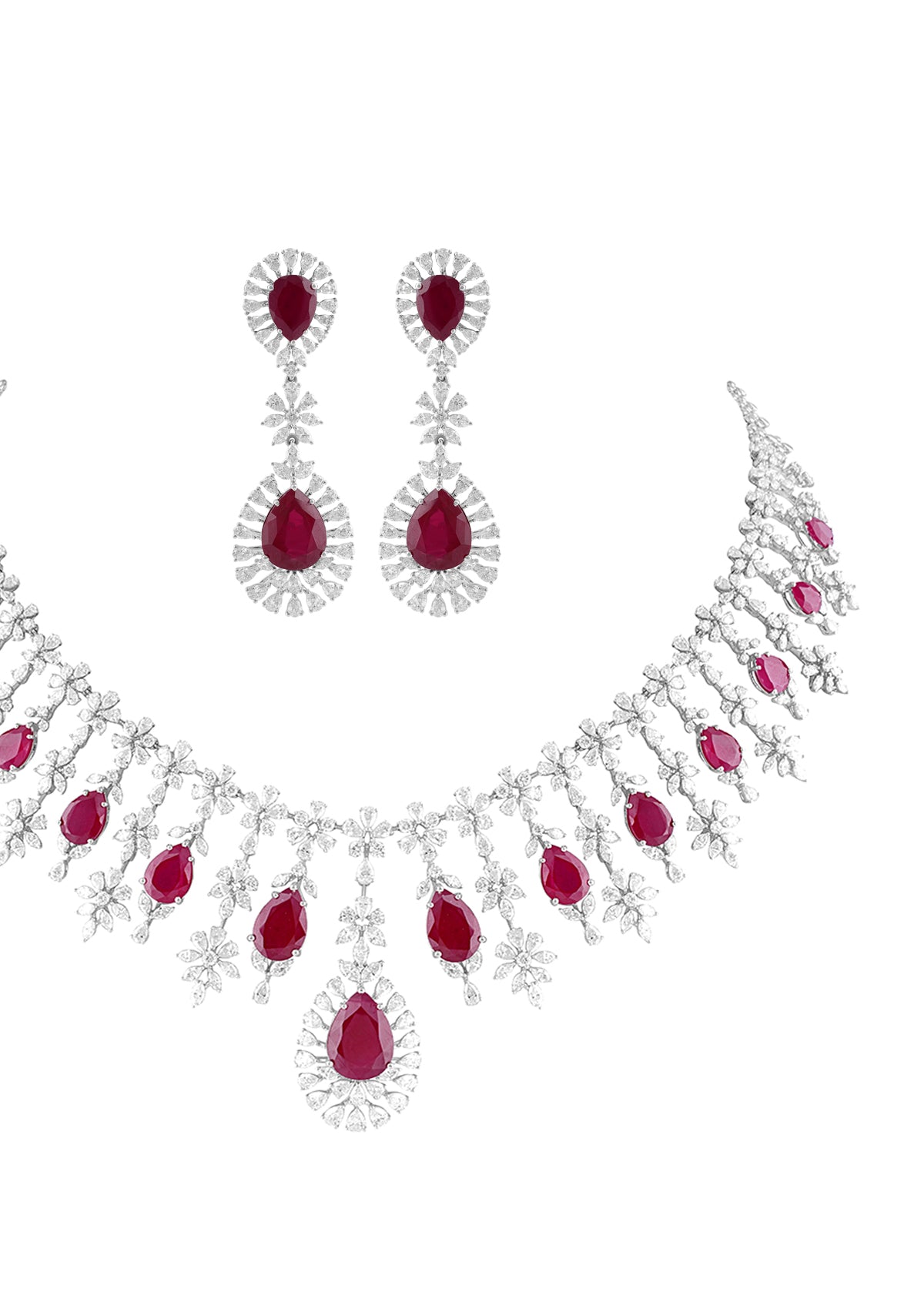 Wings of Fire Necklace Set