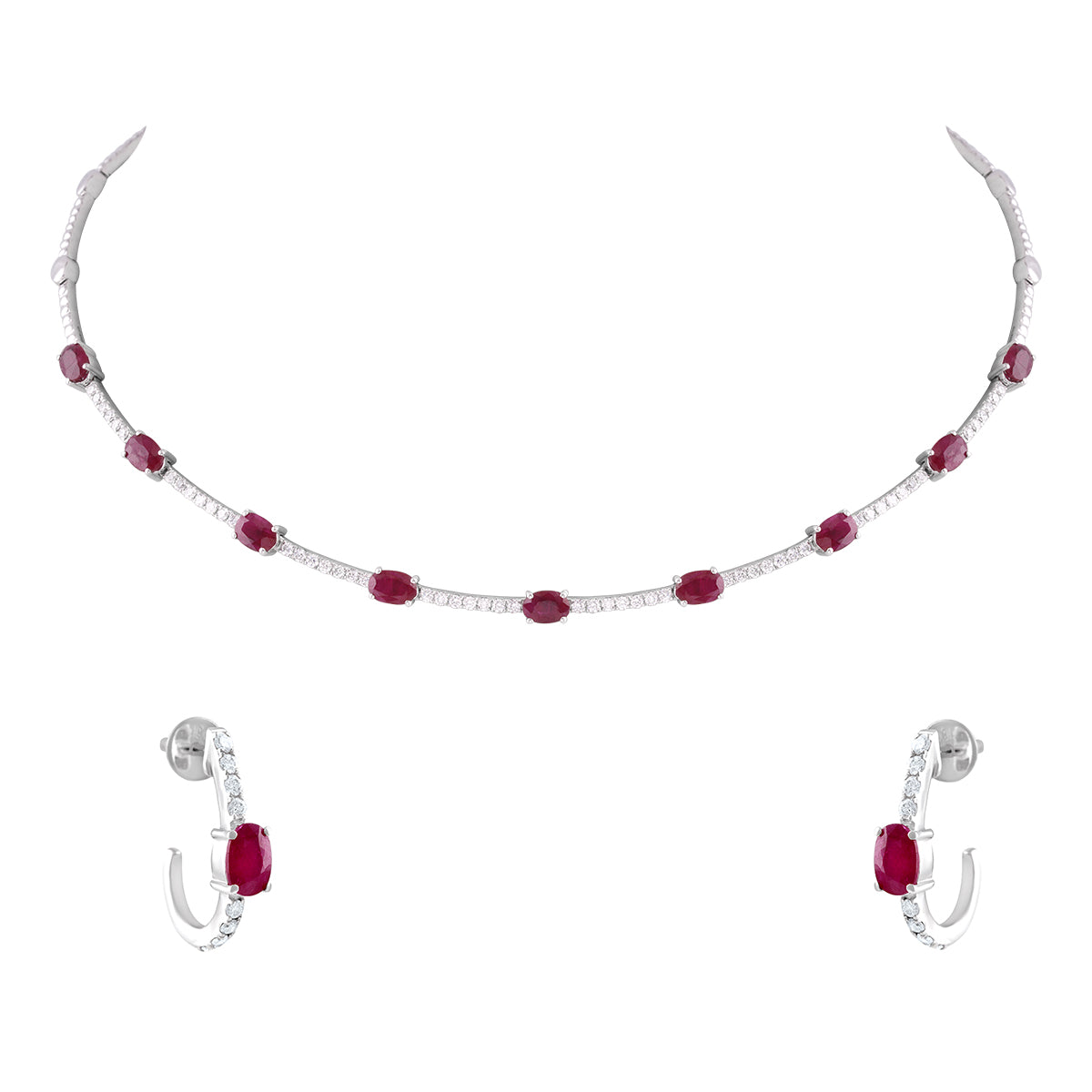 Blossom Elegance Necklace Set MLJ-97