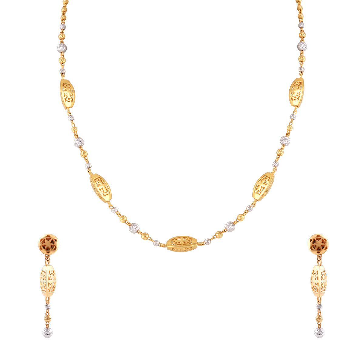 Gold Necklace Set MLJ-95