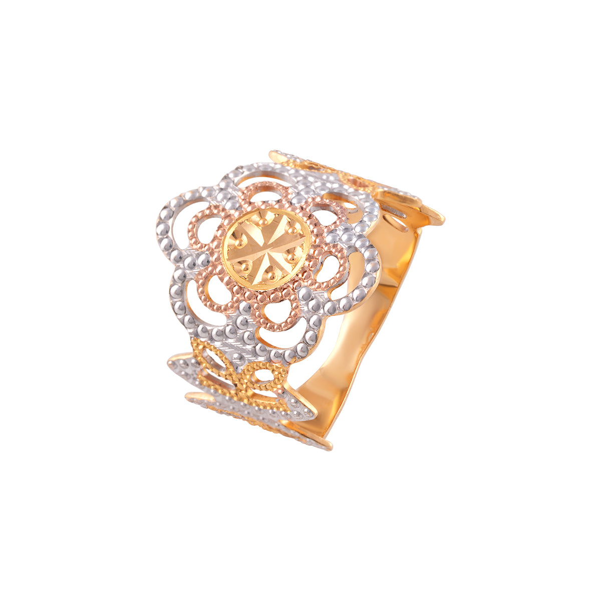 Vintage Filigree Floral Ring MLJ-22