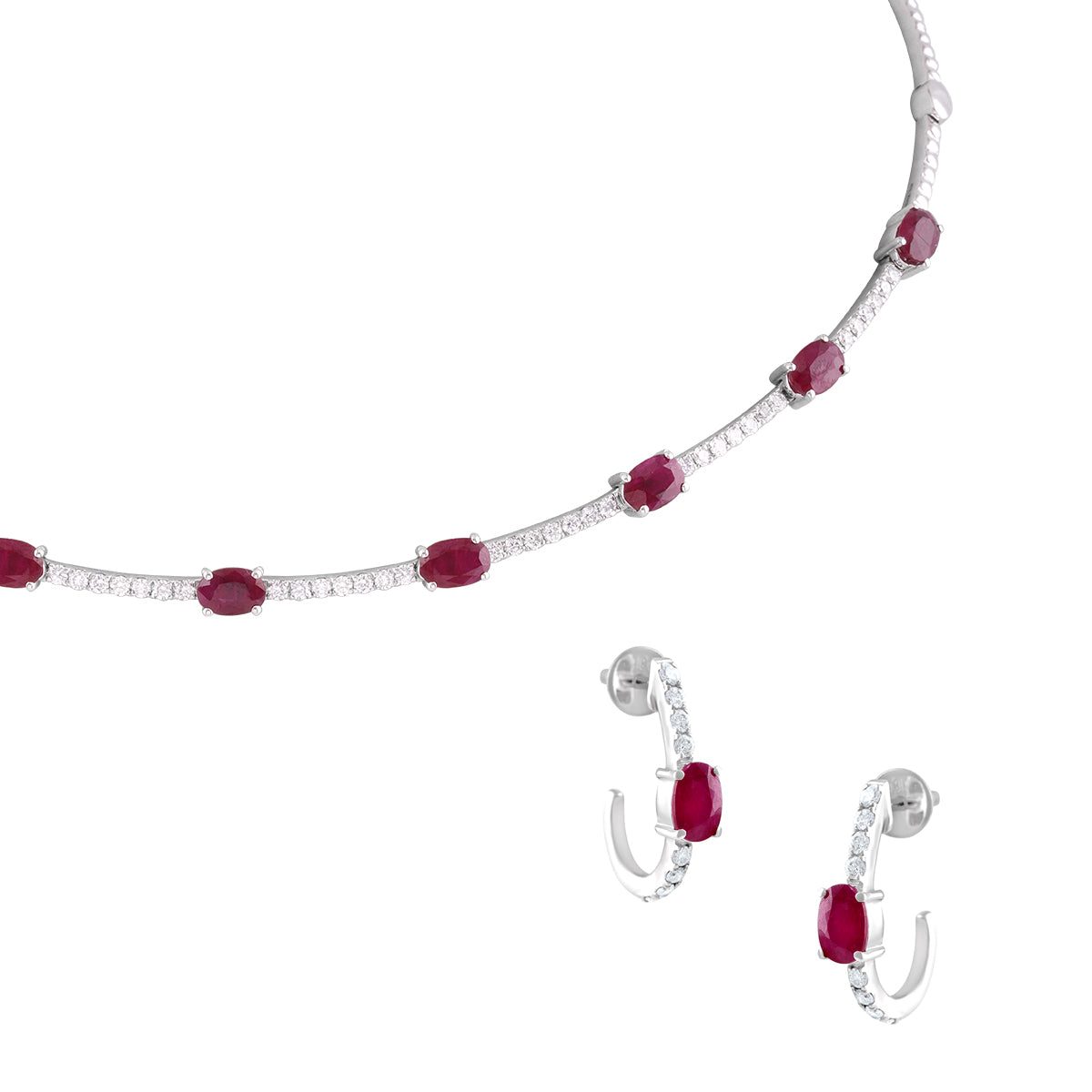 Blossom Elegance Necklace Set MLJ-97